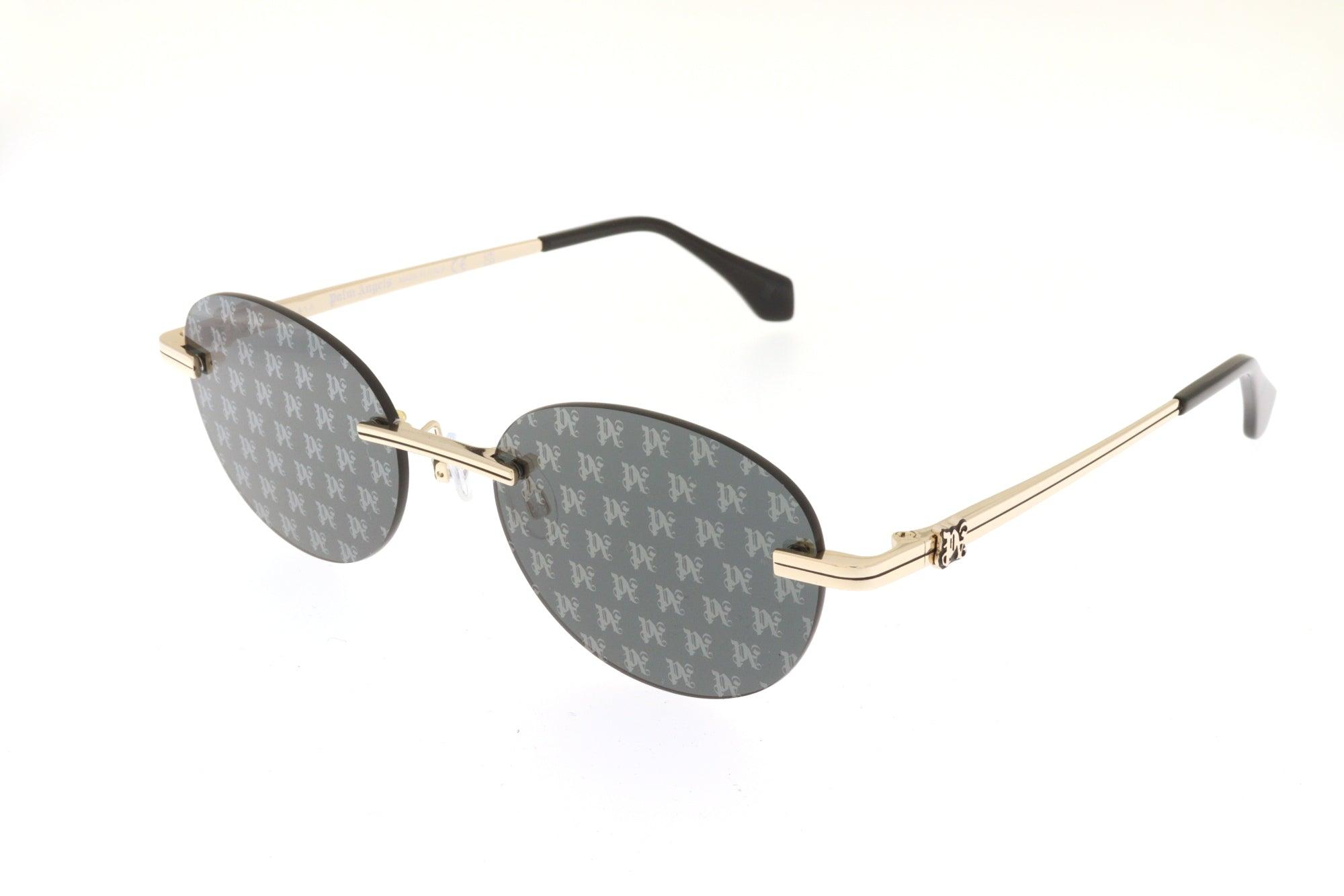 Palm Angels Peri10H Crystal Sunglasses in Black | Lyst