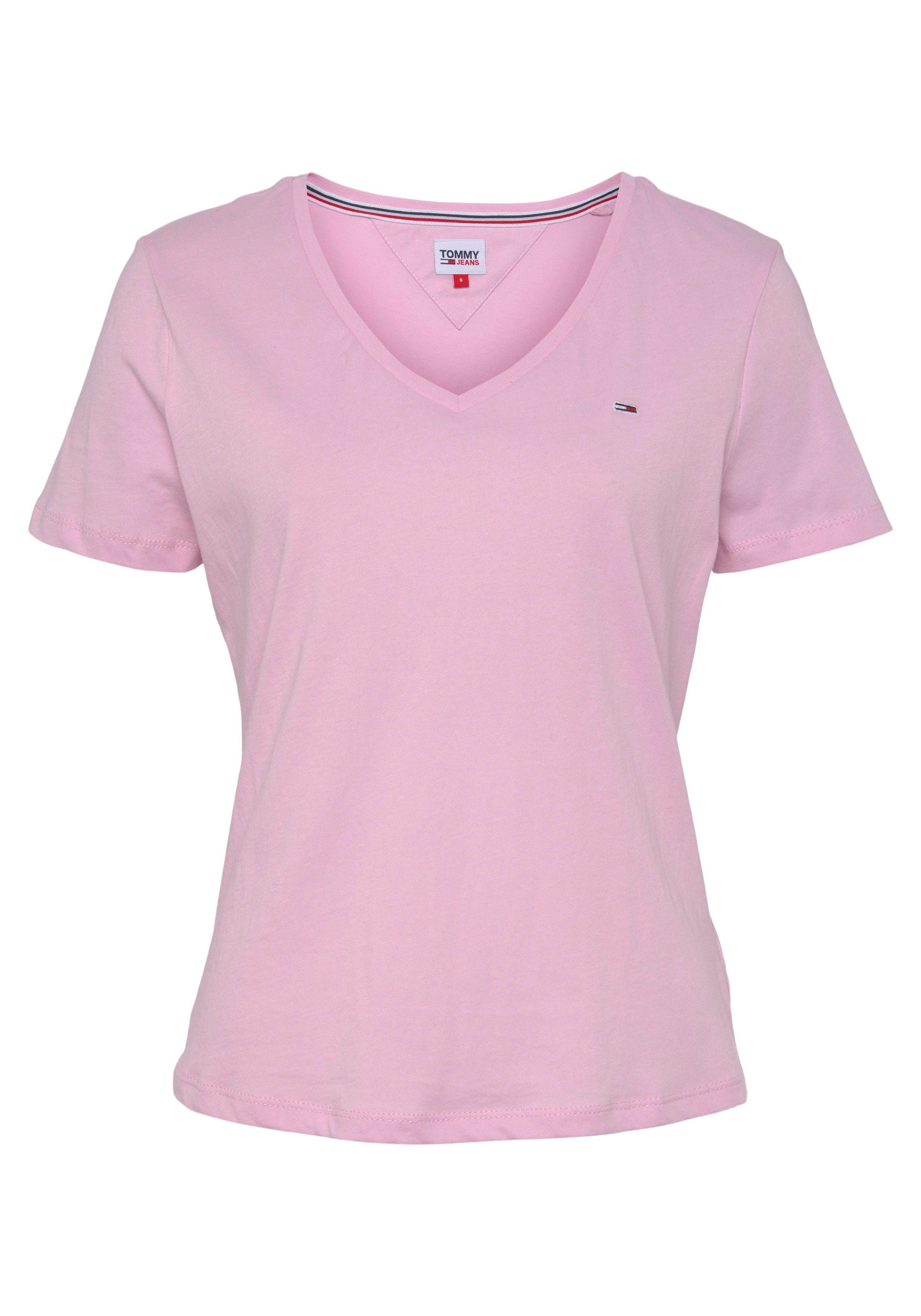Tommy Hilfiger Kurzarmshirt TJW 2PACK SLIM SOFT V NECK TEE (Packung in Pink  | Lyst DE | V-Shirts