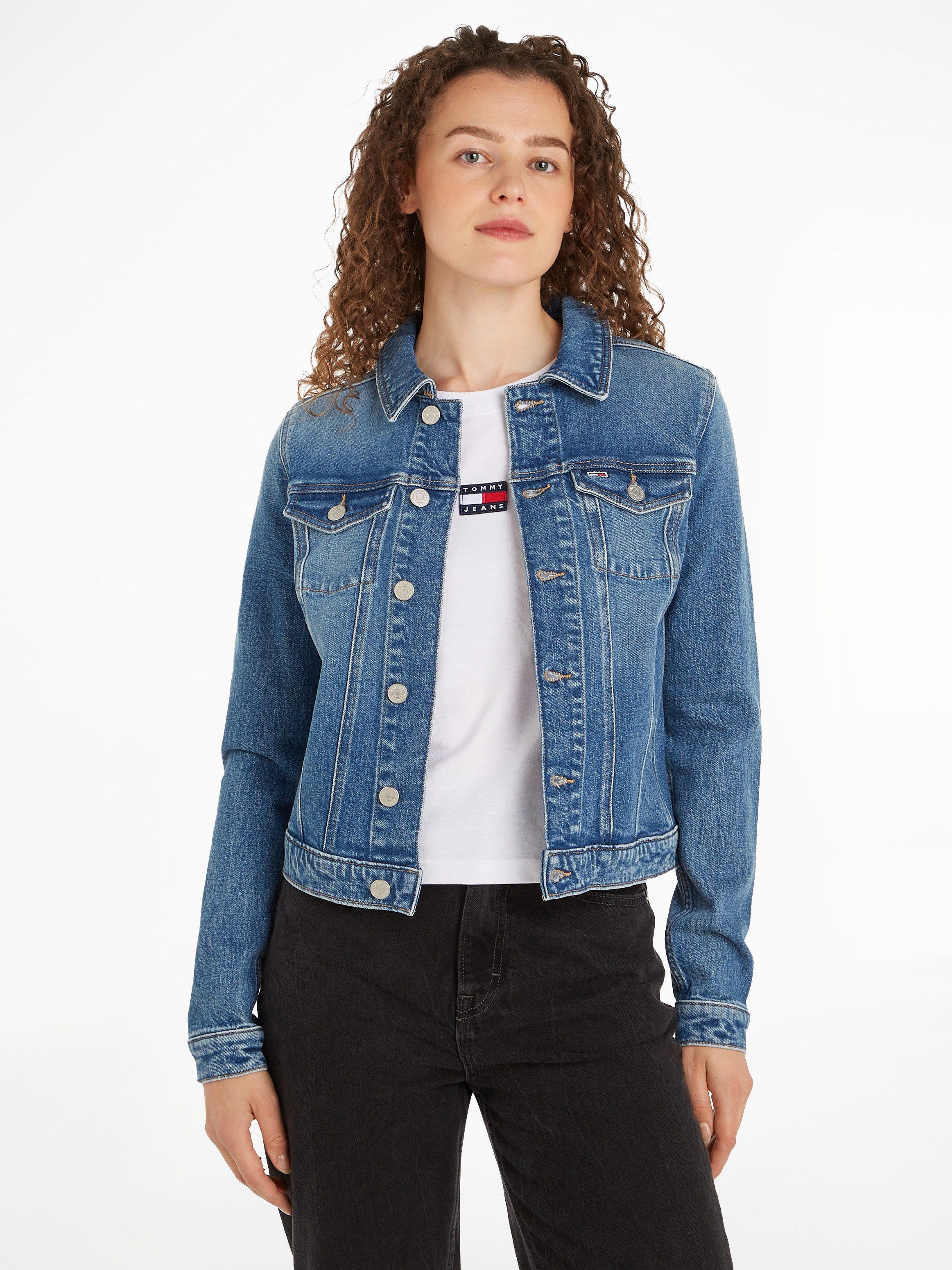 Booztlet Tommy Jeans Vivianne Slim Trucker Jacket Tommy Jeans Down