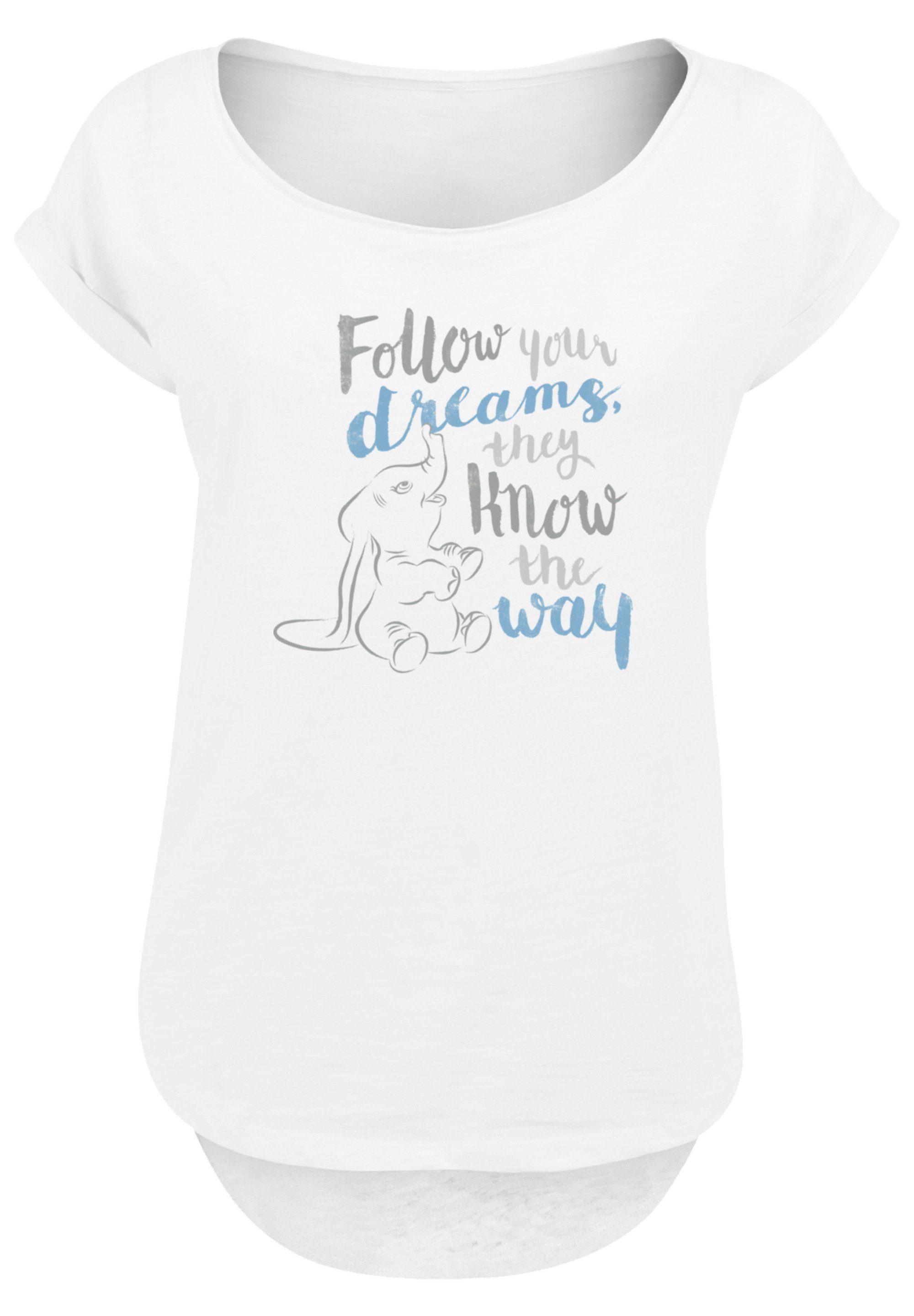 F4NT4STIC Shirt Disney Dumbo Follow Your Dreams Premium Qualität in Weiß |  Lyst DE