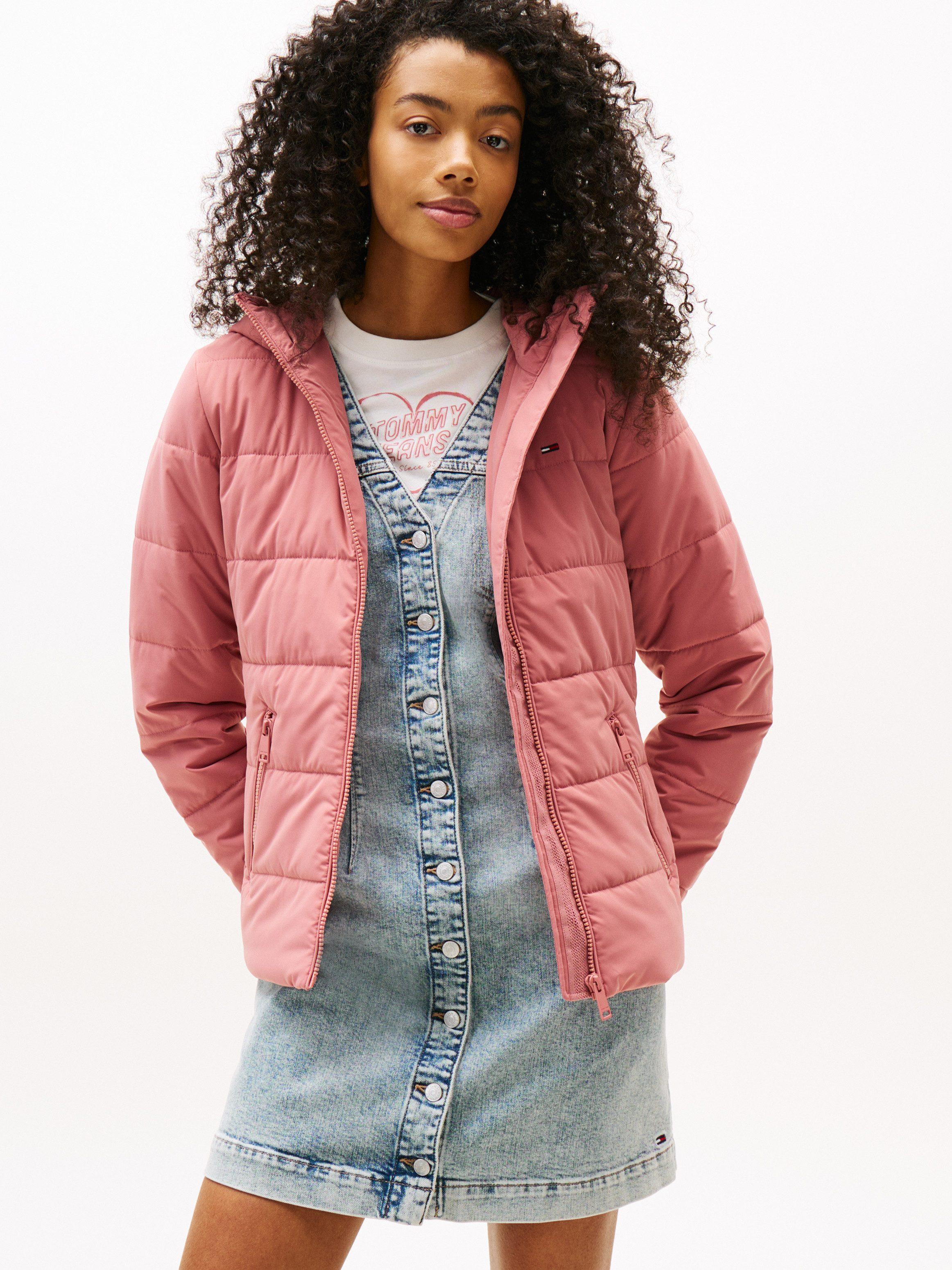 Tommy Jeans Hilfiger Steppjacke Rosa Puffer Jacket Tommy Jeans