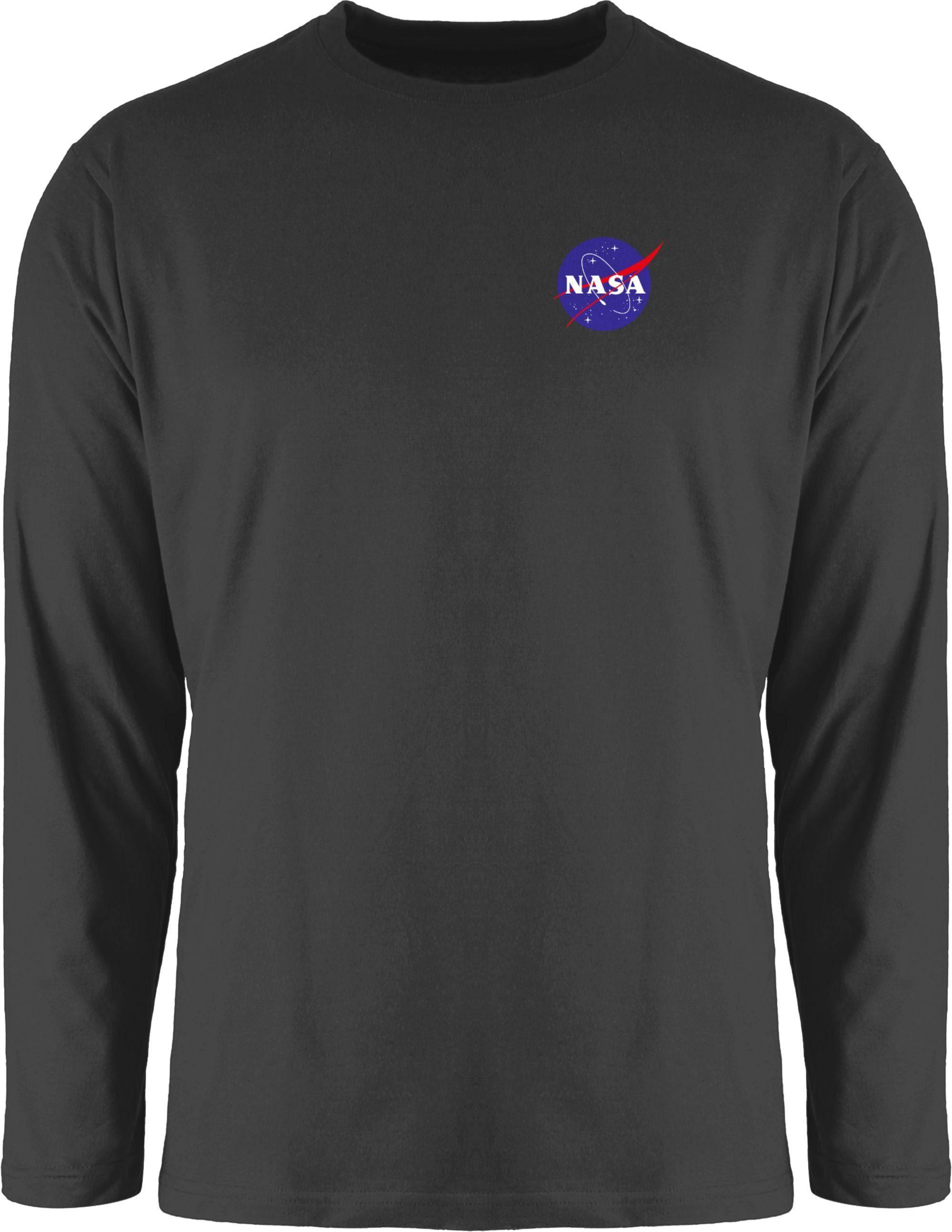 Shirtracer Rundhalsshirt NASA Logo Space X Merchandise Weltall Weltraum in  Schwarz für Herren | Lyst DE