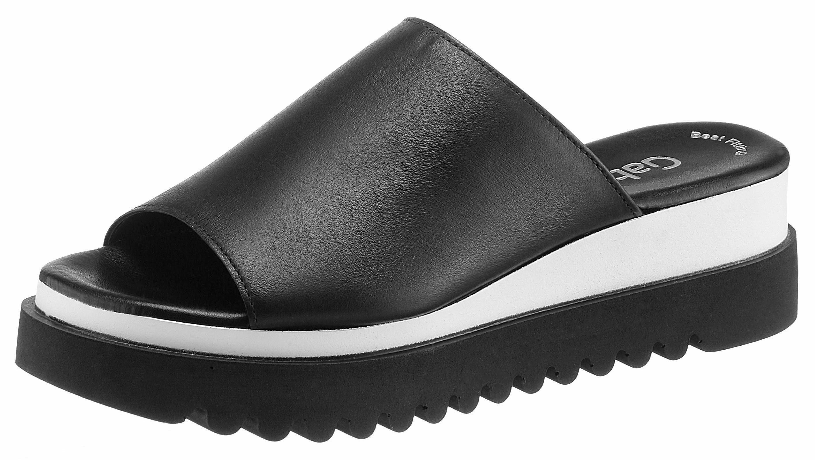 Gabor Denim Slippers in het Zwart - Lyst