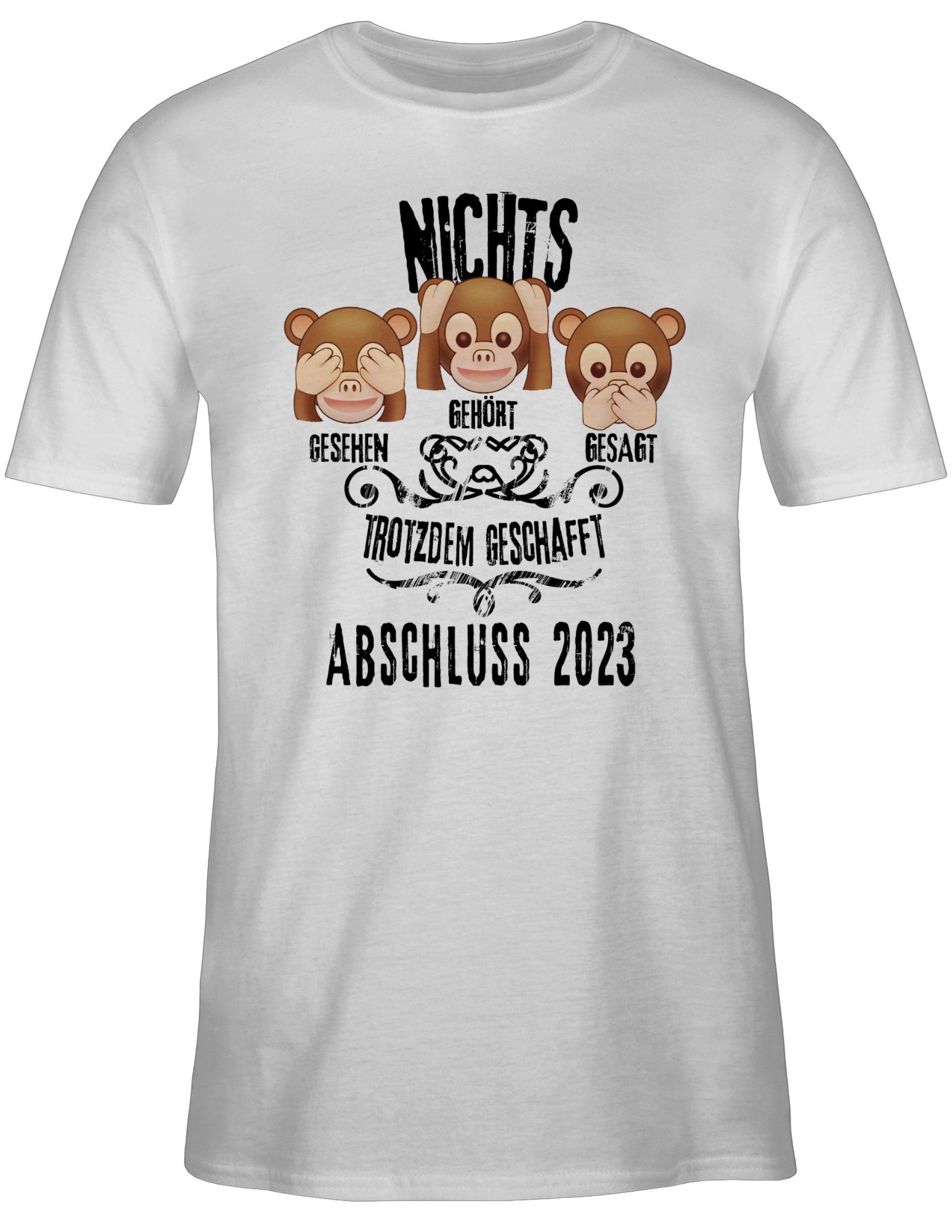 Shirtracer T-Shirt 3 Affen Emoticons ABSCHLUSS 2023 in Grau für Herren |  Lyst DE