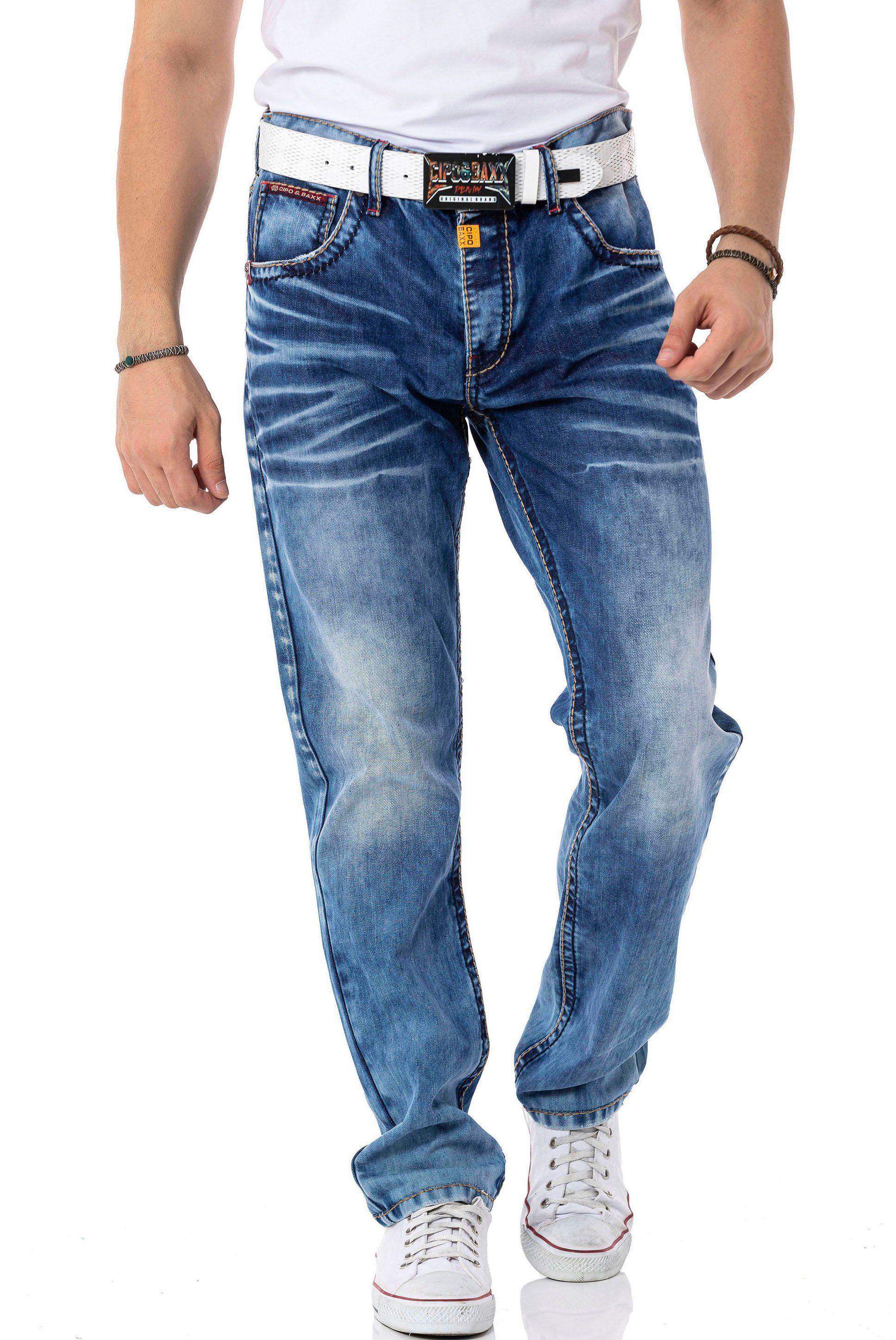 Cipo & Baxx Regular Fit Jeans in het Blauw voor heren | Lyst NL