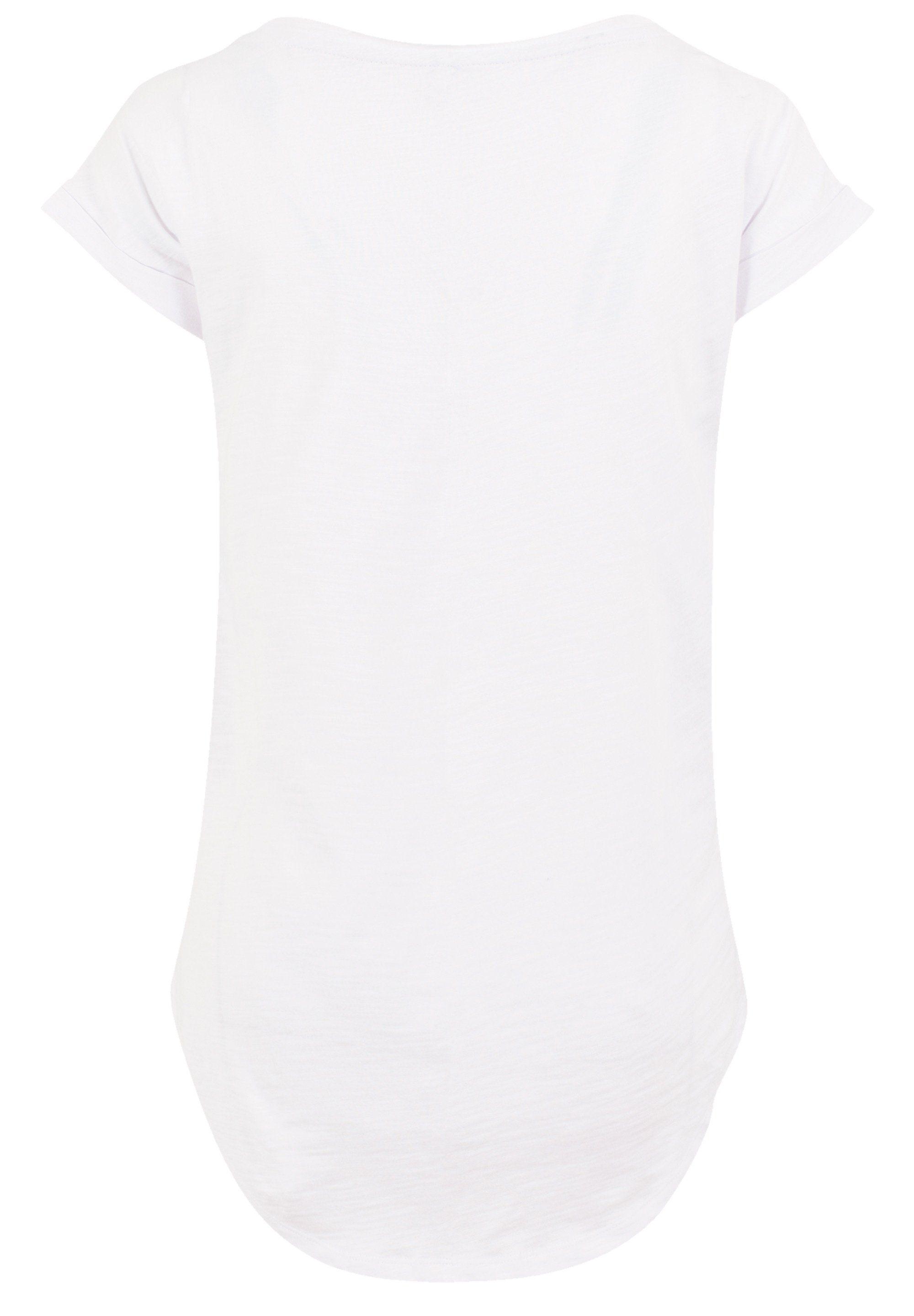 F4NT4STIC Long Cut T-Shirt PLUS SIZE Downtown LA Muster Print in Weiß |  Lyst DE