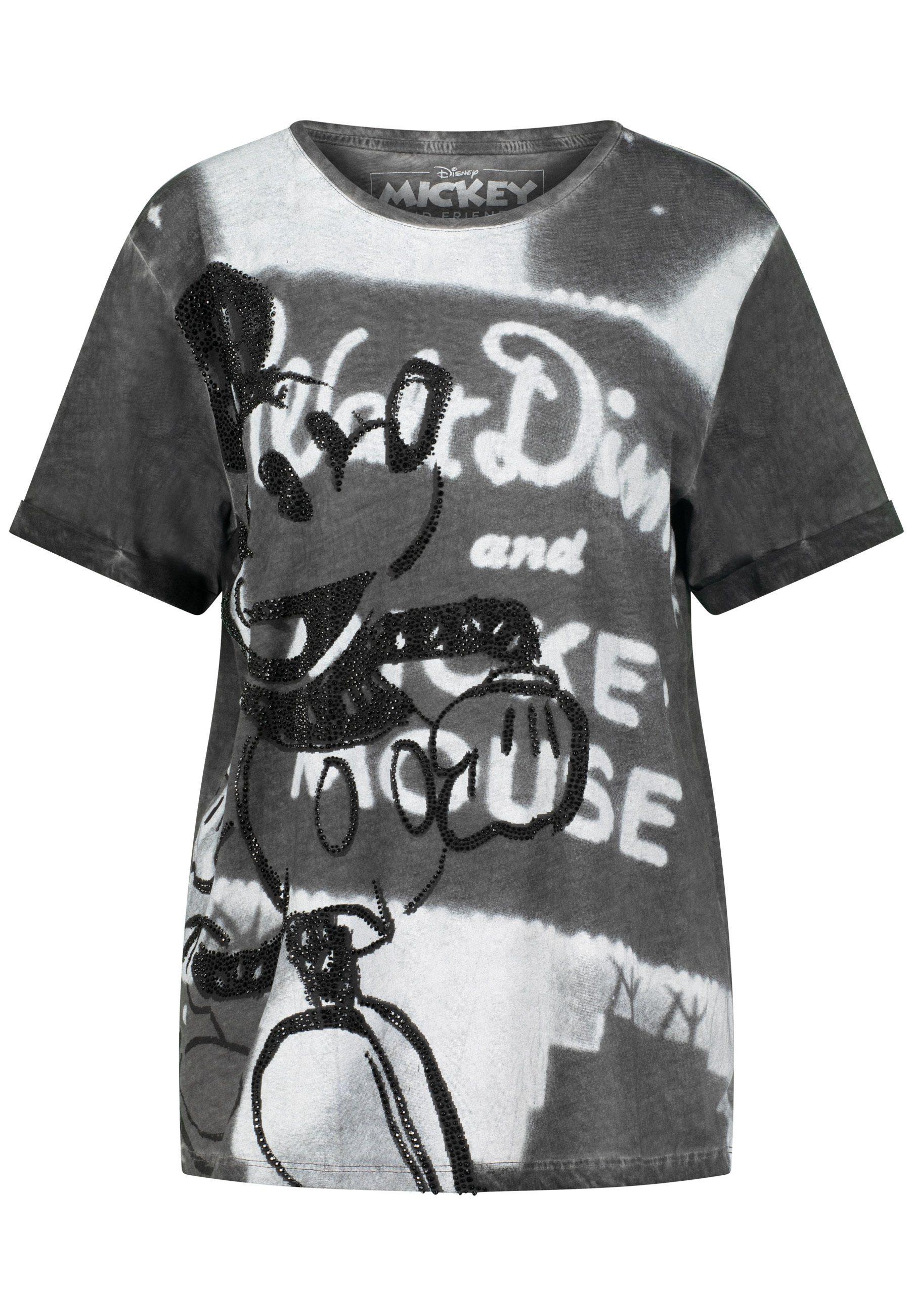 FROGBOX T-Shirt Mickey Print in Grau | Lyst DE
