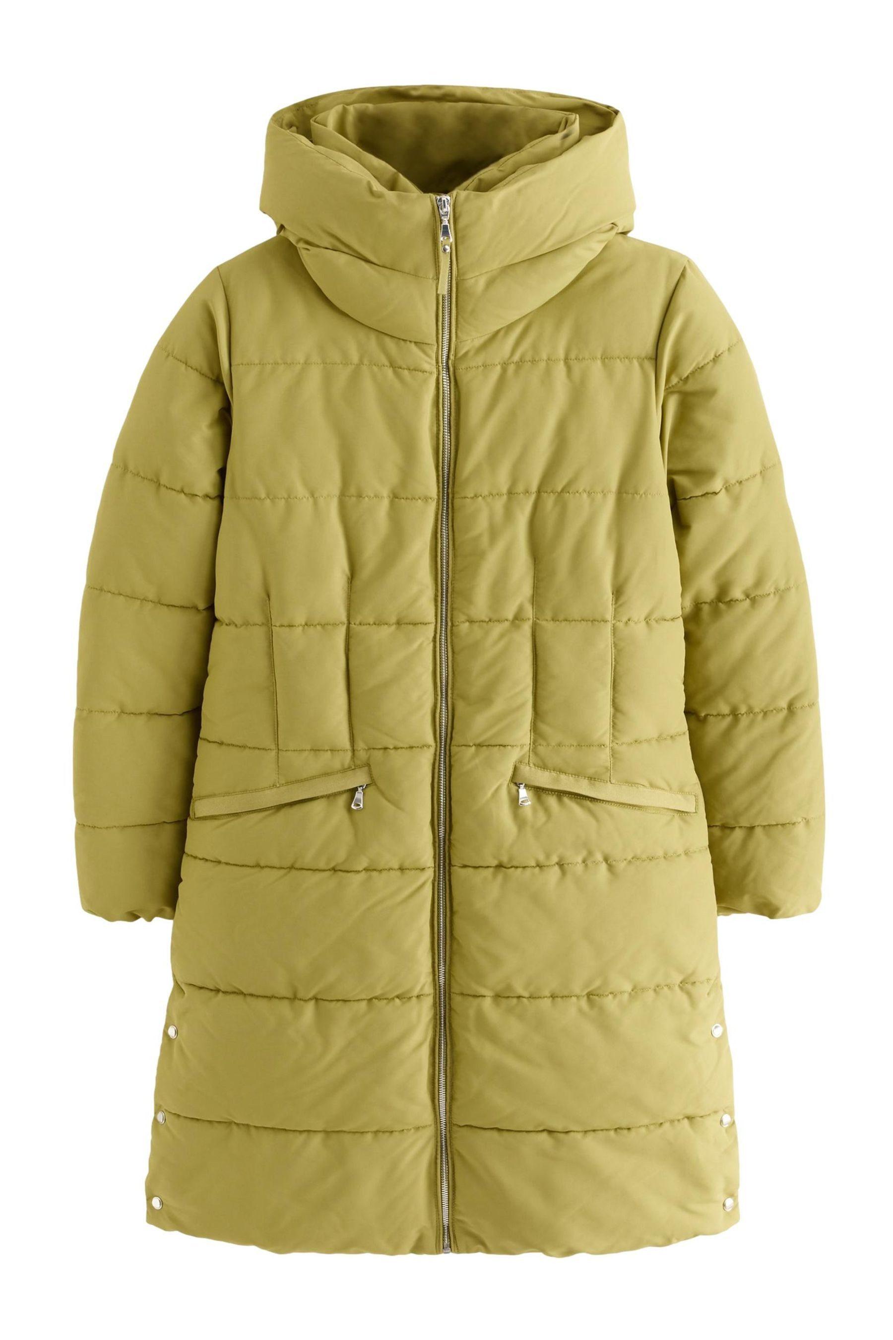 Damen Winterjacke Zara Gelbe Winterjacke Steppjacke Wasser Und