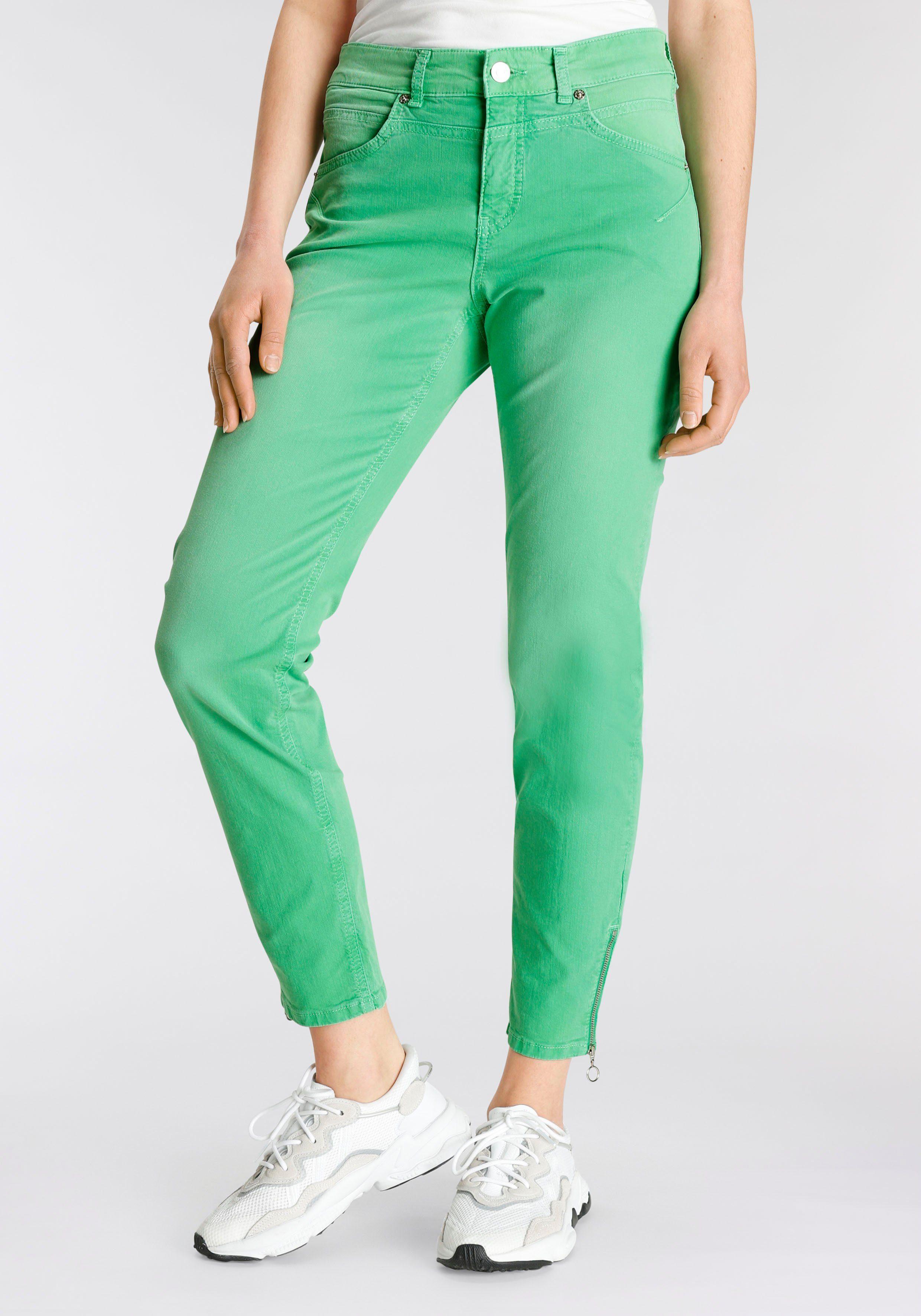 M·a·c Slim Fit Jeans Rich-chic in het Groen | Lyst NL