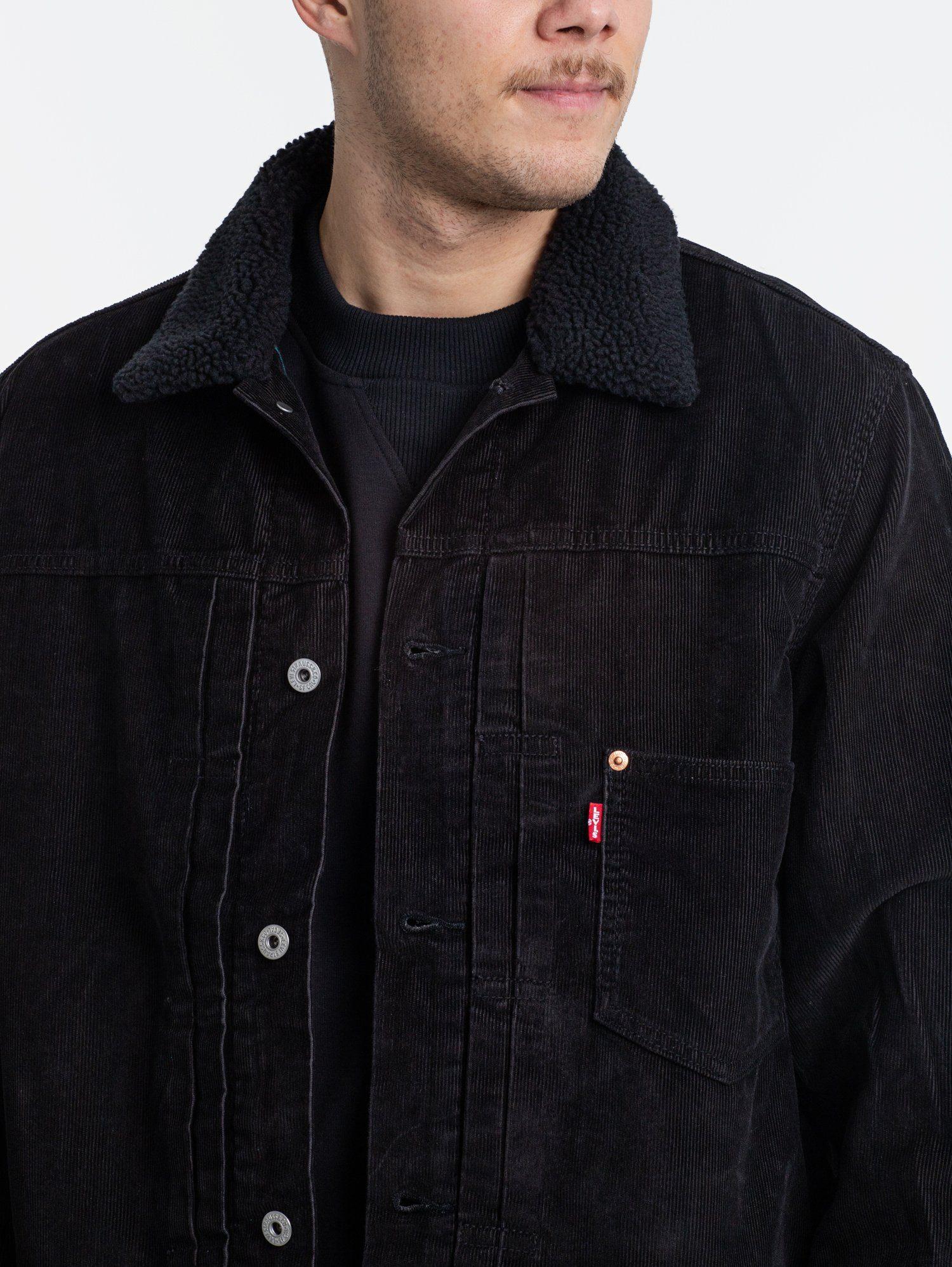 Levi's Levi's® Cordjacke Type I Trucker in Schwarz für Herren
