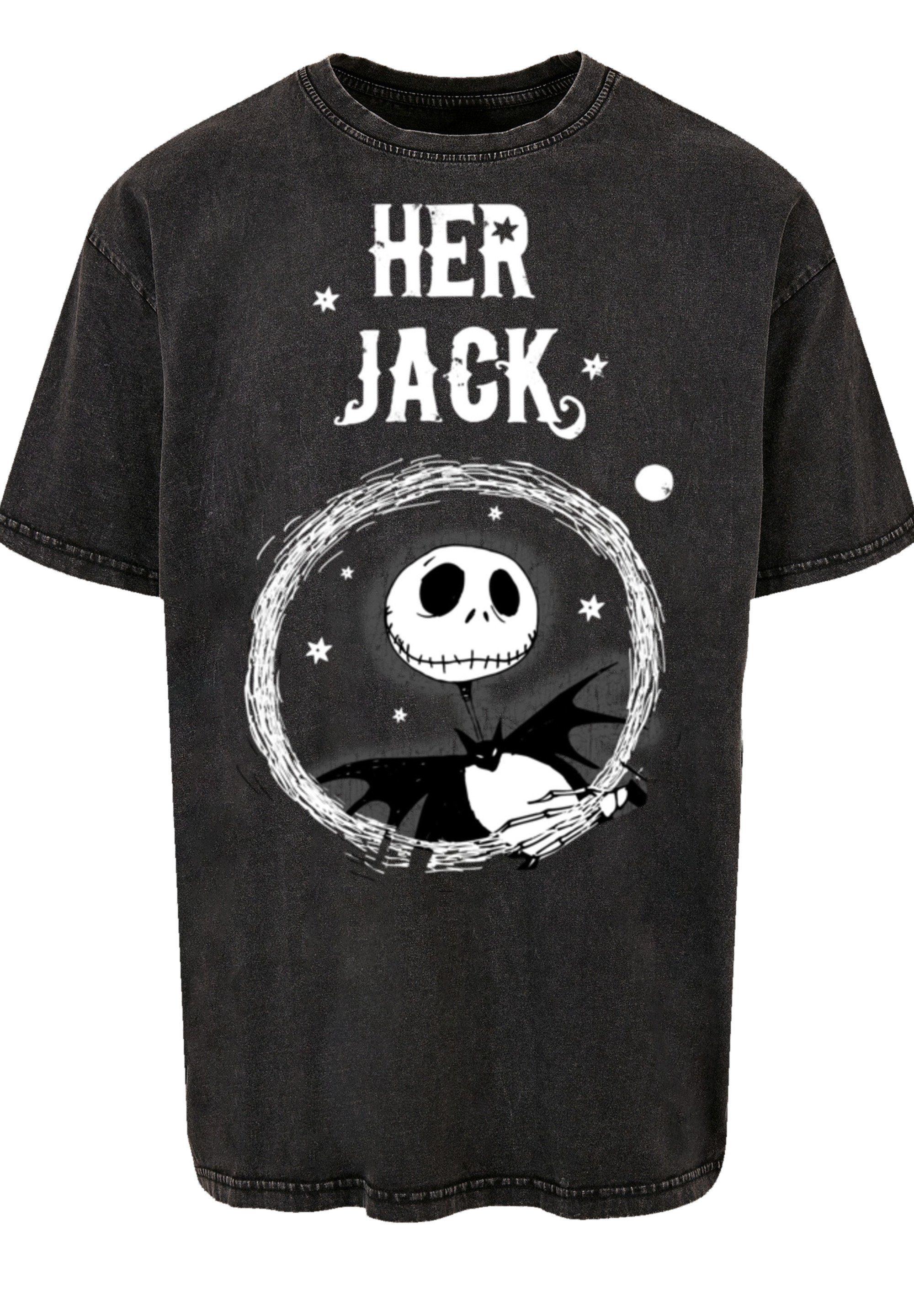 F4NT4STIC Shirt Premium Grau Her DE Nightmare | Herren für Christmas Before Lyst Qualität Disney Jack in