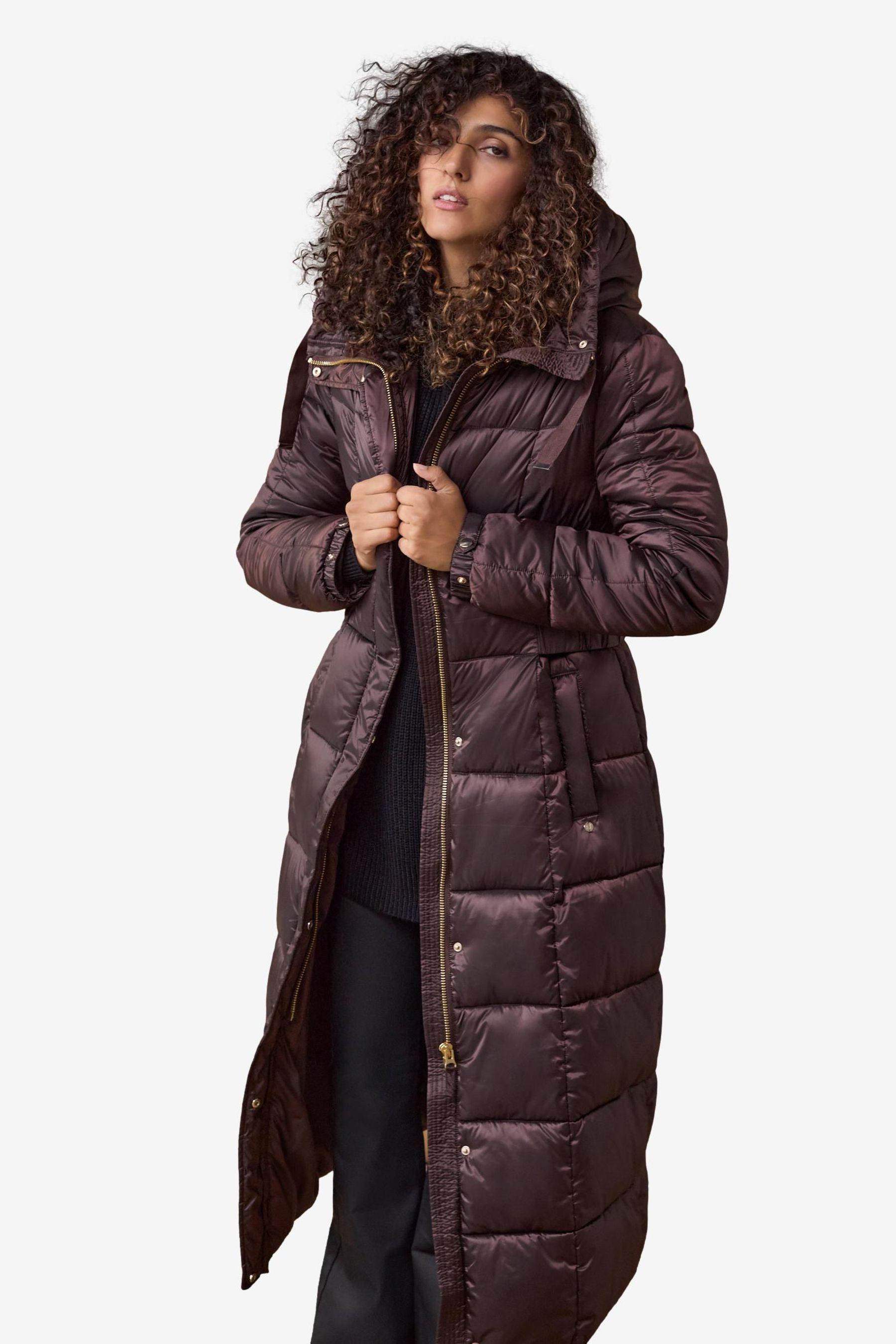 Puffer Coat Taillierter Steppmantel The Set Steppmantel The Set