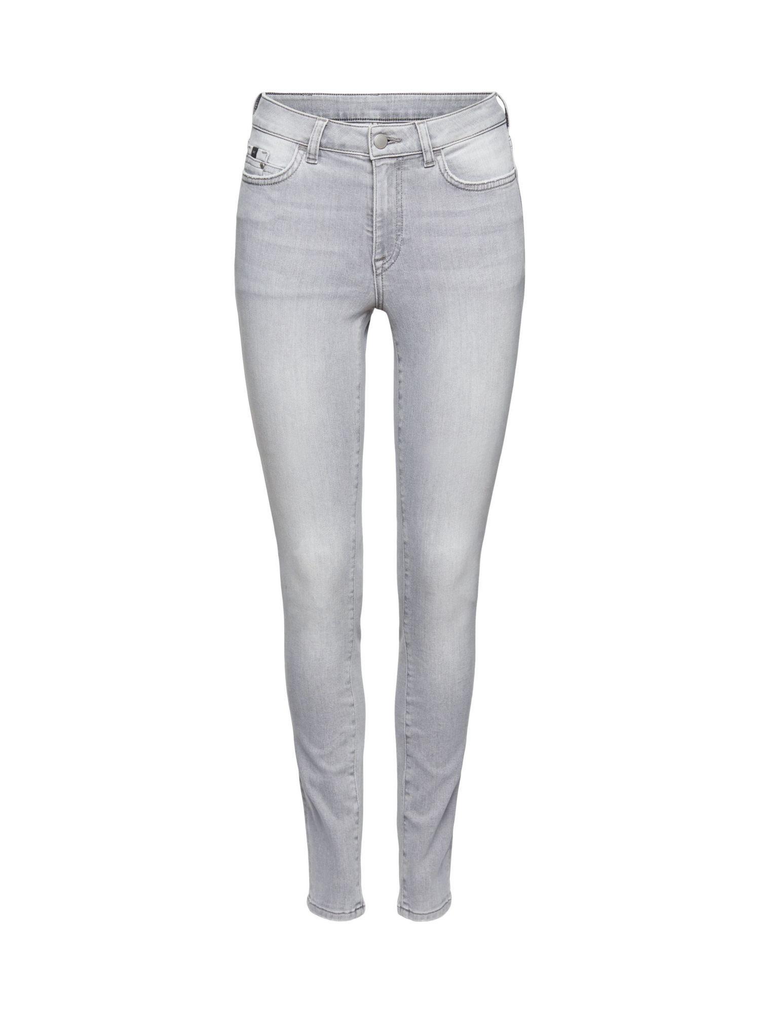 Edc By Esprit Skinny-fit-Jeans Skinny Jeans mit Superstretch in Grau | Lyst  DE