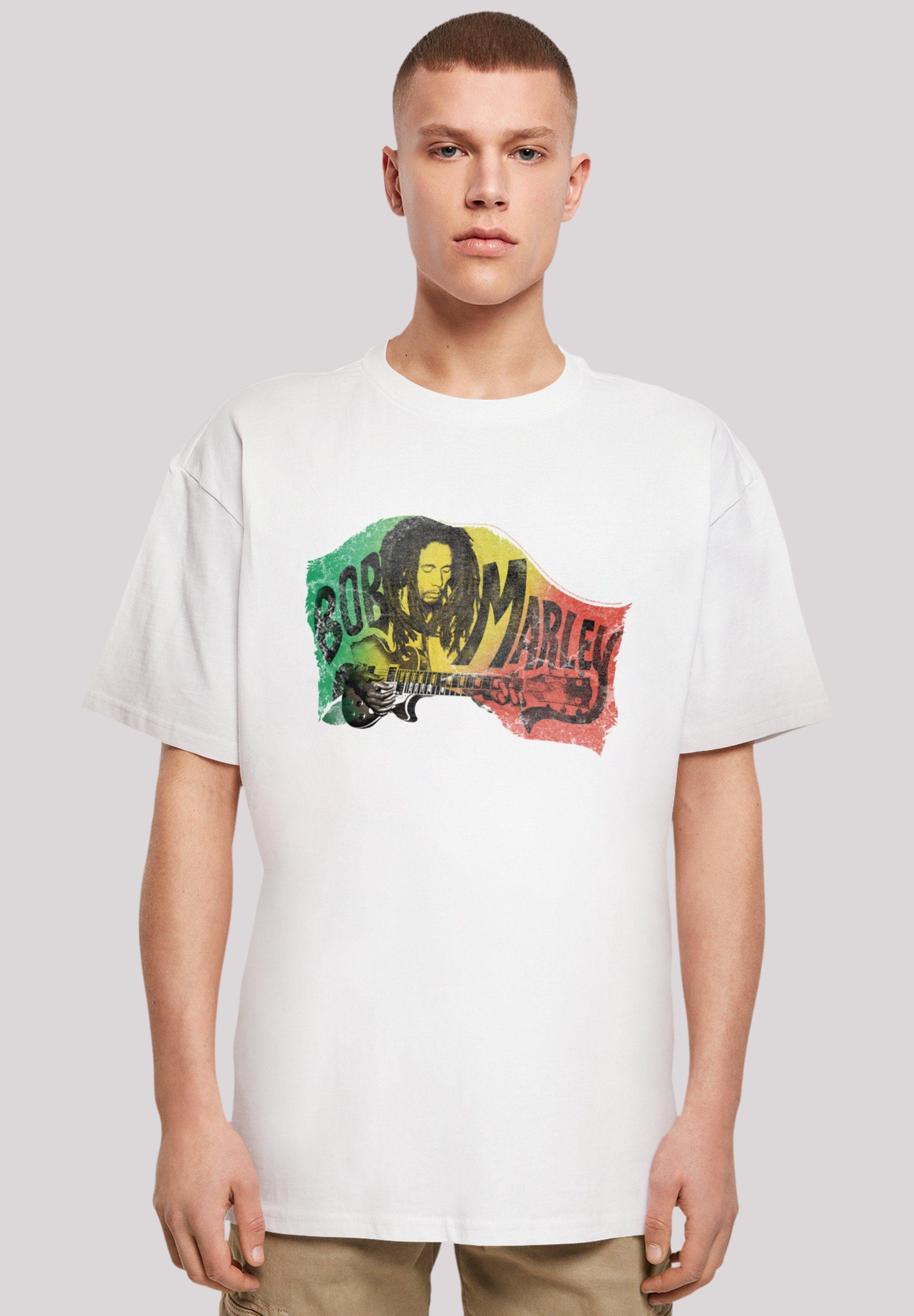 | Music by Lyst Marley Rock DE Chords Bob Herren für F4NT4STIC Musik Shirt Reggae in Off Weiß Qualität, Premium