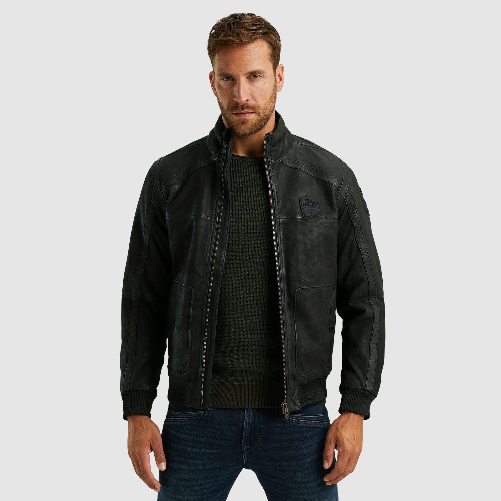 Lederjacke Legend Jacke PME Legend Lederjacke Buff Hudson Braun