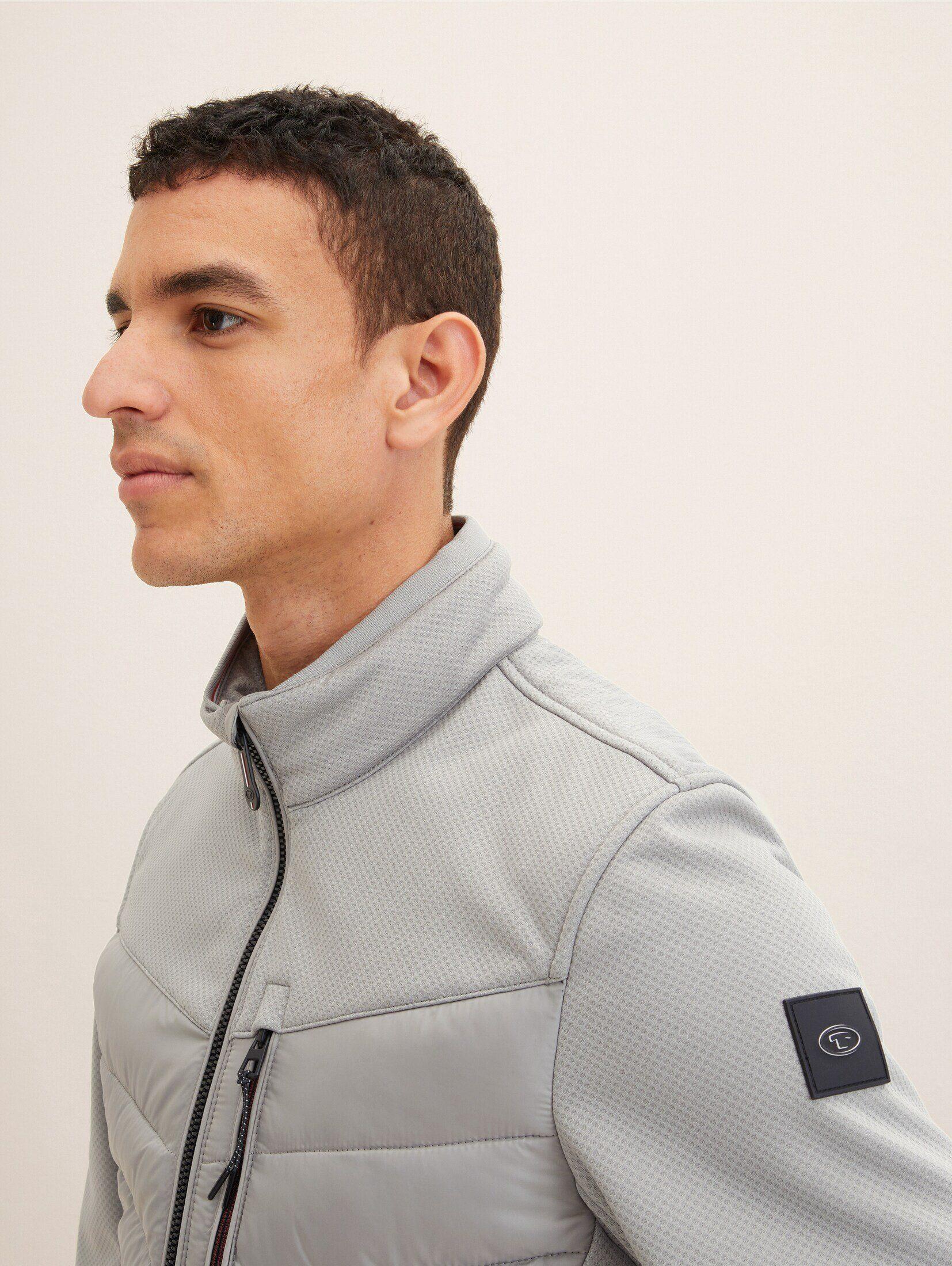 Tom Tailor Steppjacke Hybrid Jacke in Grau für Herren | Lyst DE
