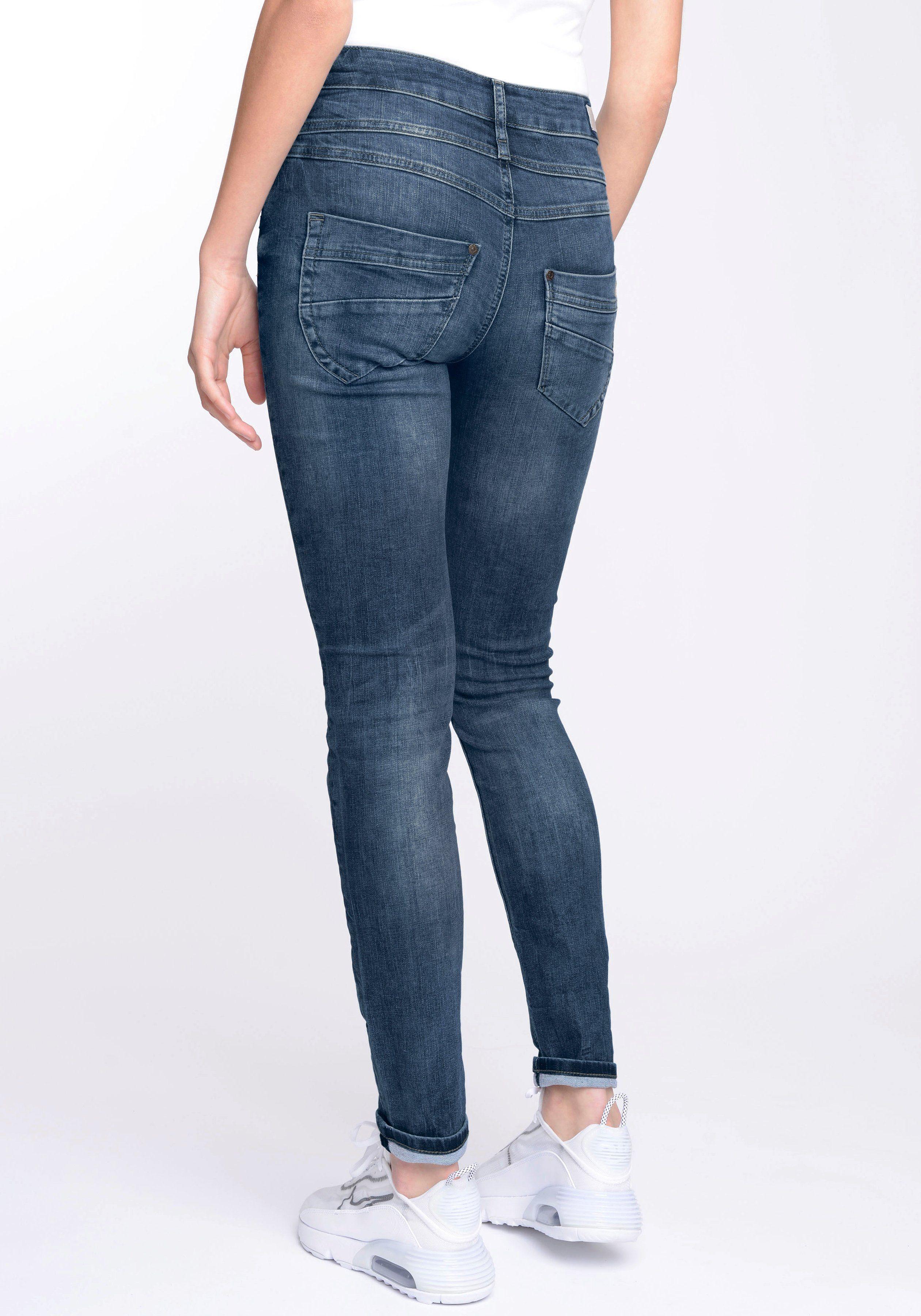 Gang Skinny-fit-Jeans 94MORA mit 3-Knopf-Verschluss | in vorne Lyst Blau DE und Passe