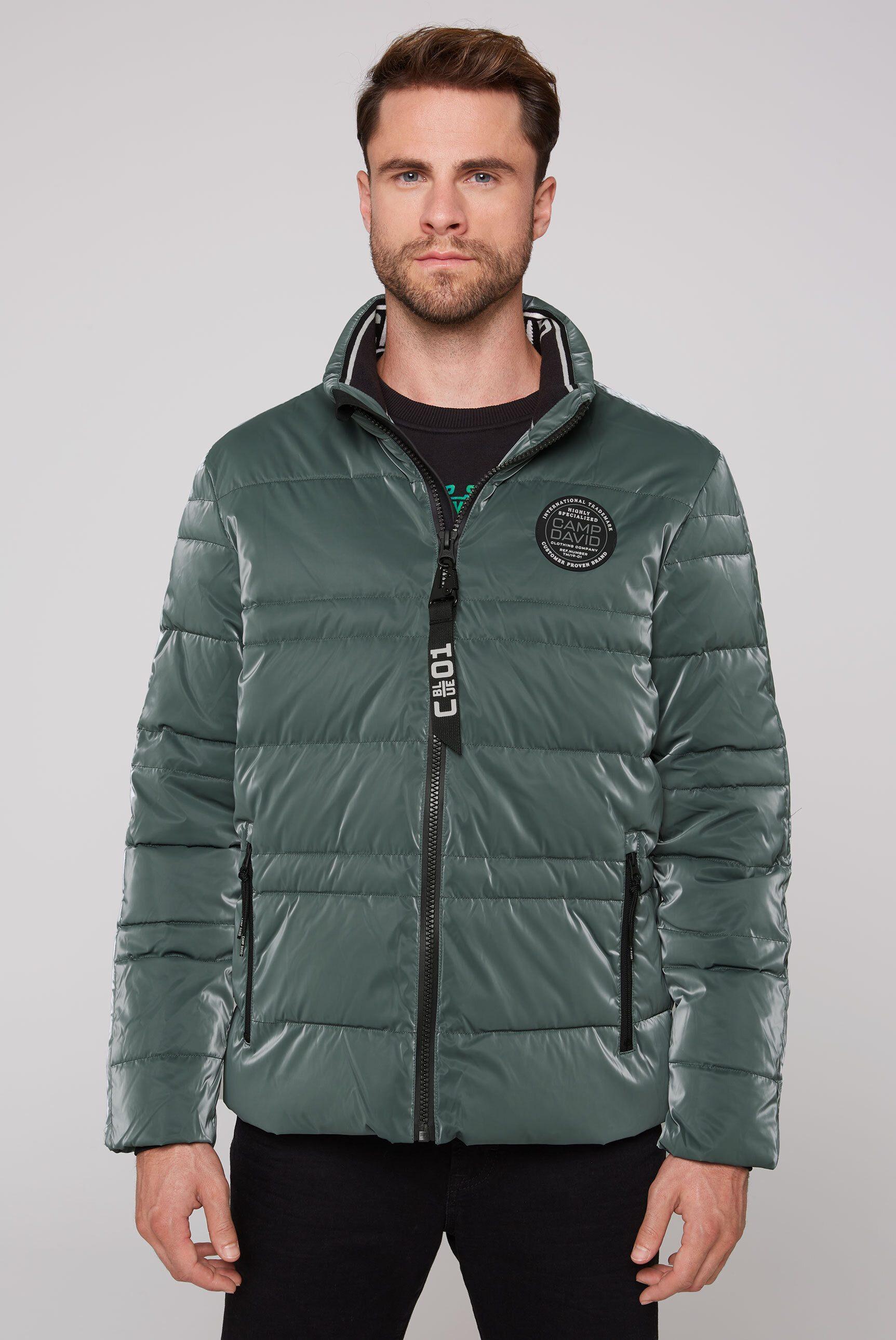 David Herren Jacke Camp David GrÃ¼n Steppjacke Camp David