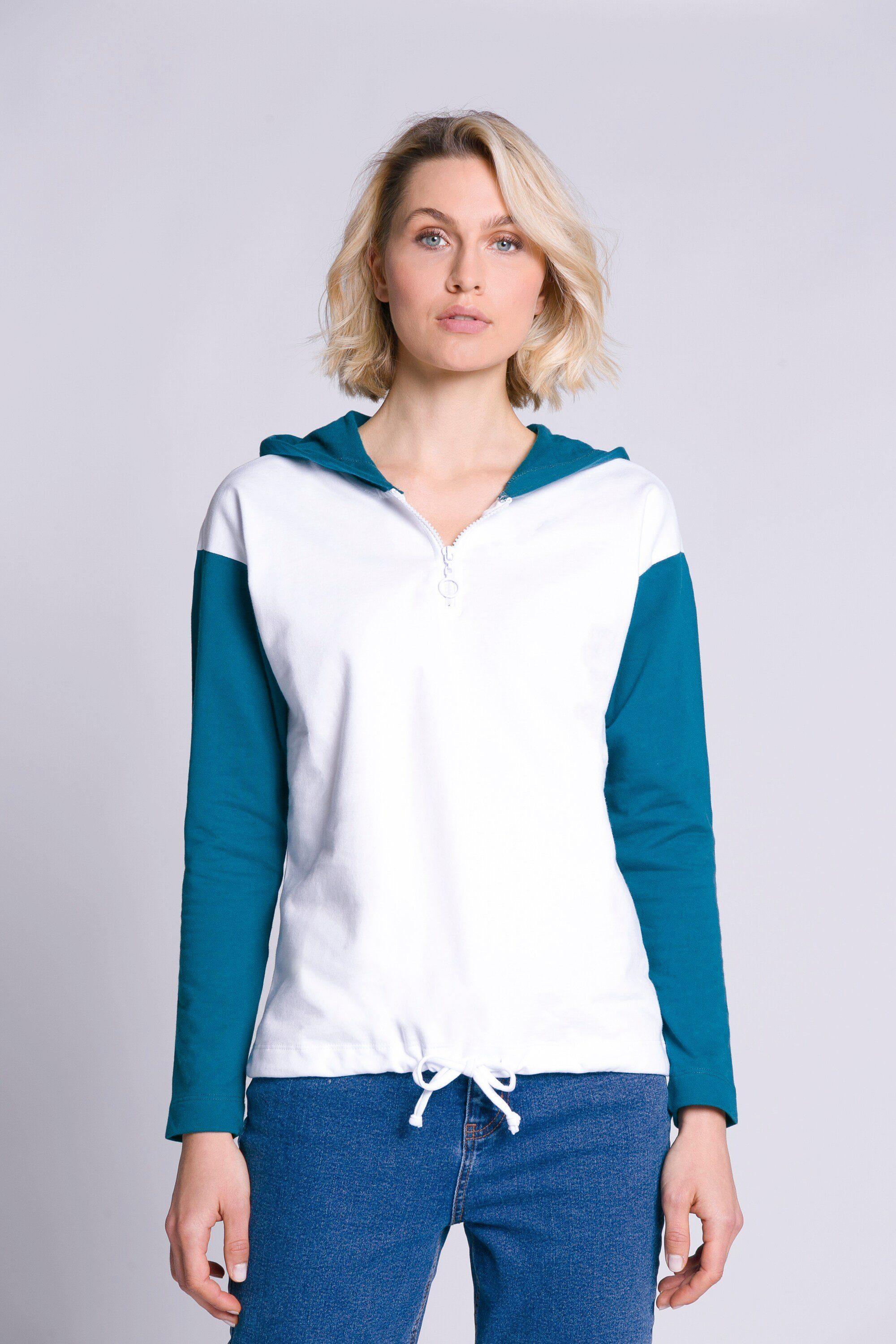Normani Fleecepullover Oversize Pullover Molina Kuschel Hoodie, Fleece Sweater