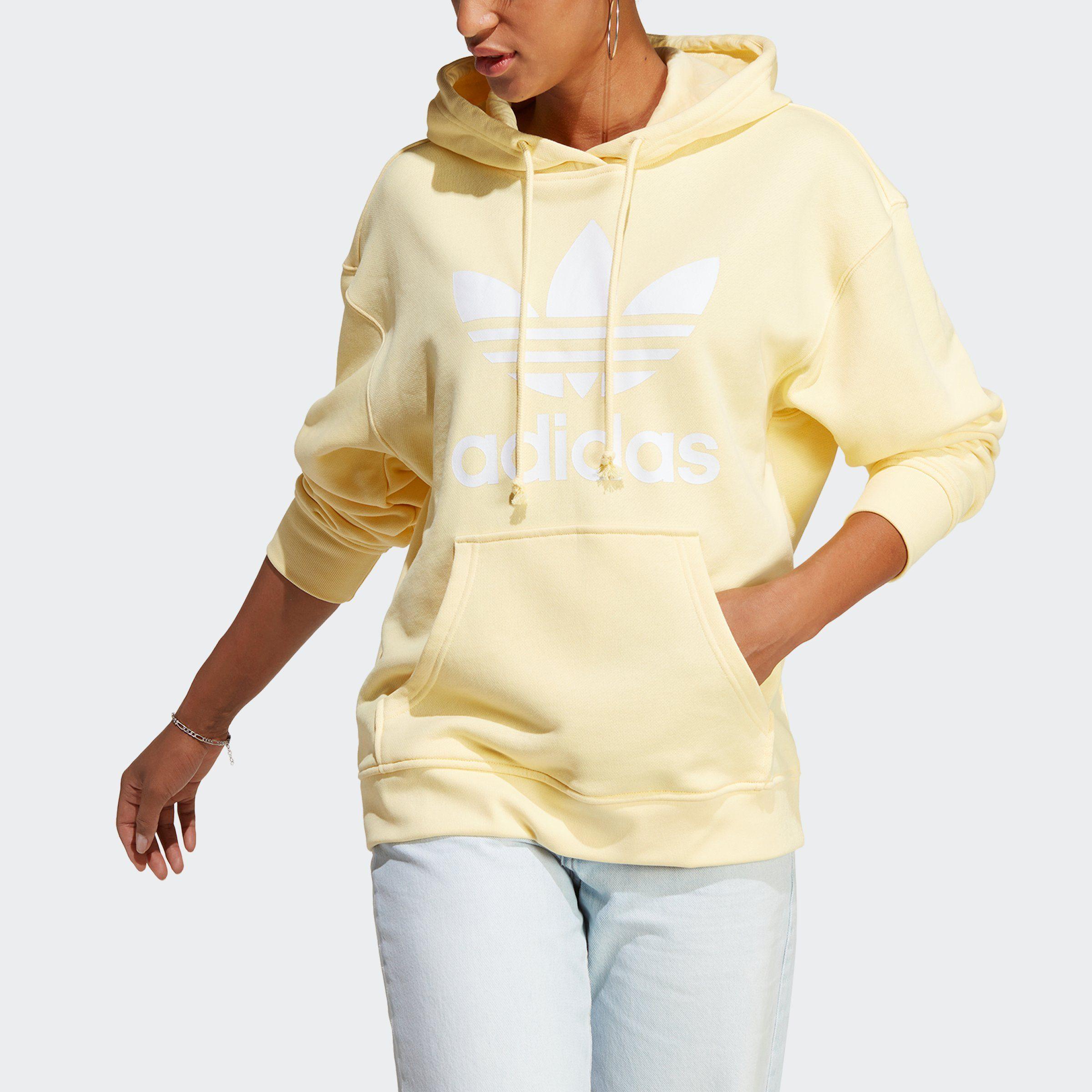 adidas Originals Kapuzensweatshirt TREFOIL HOODIE in Mettallic | Lyst DE