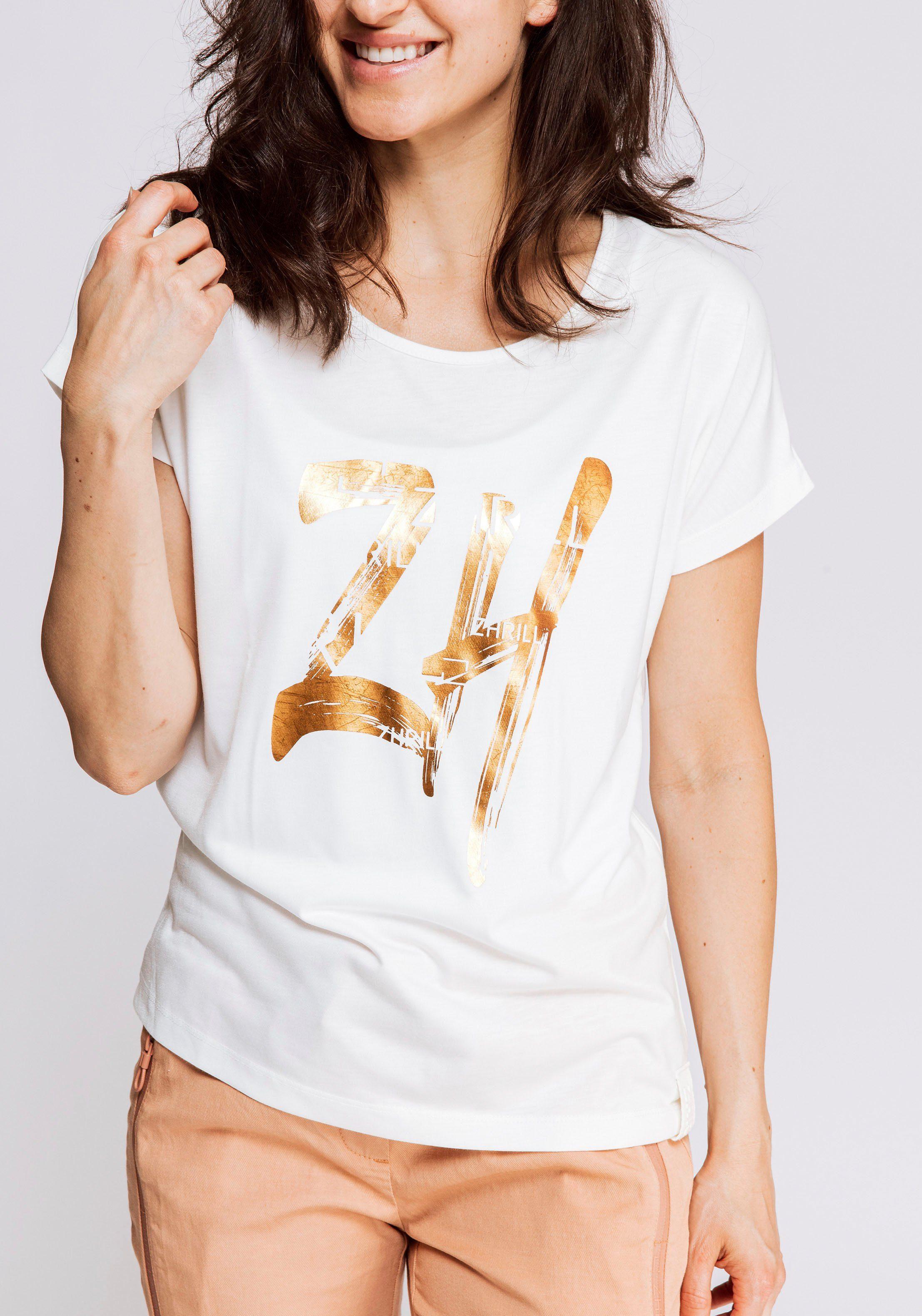 Zhrill T-Shirt in Weiß | Lyst DE