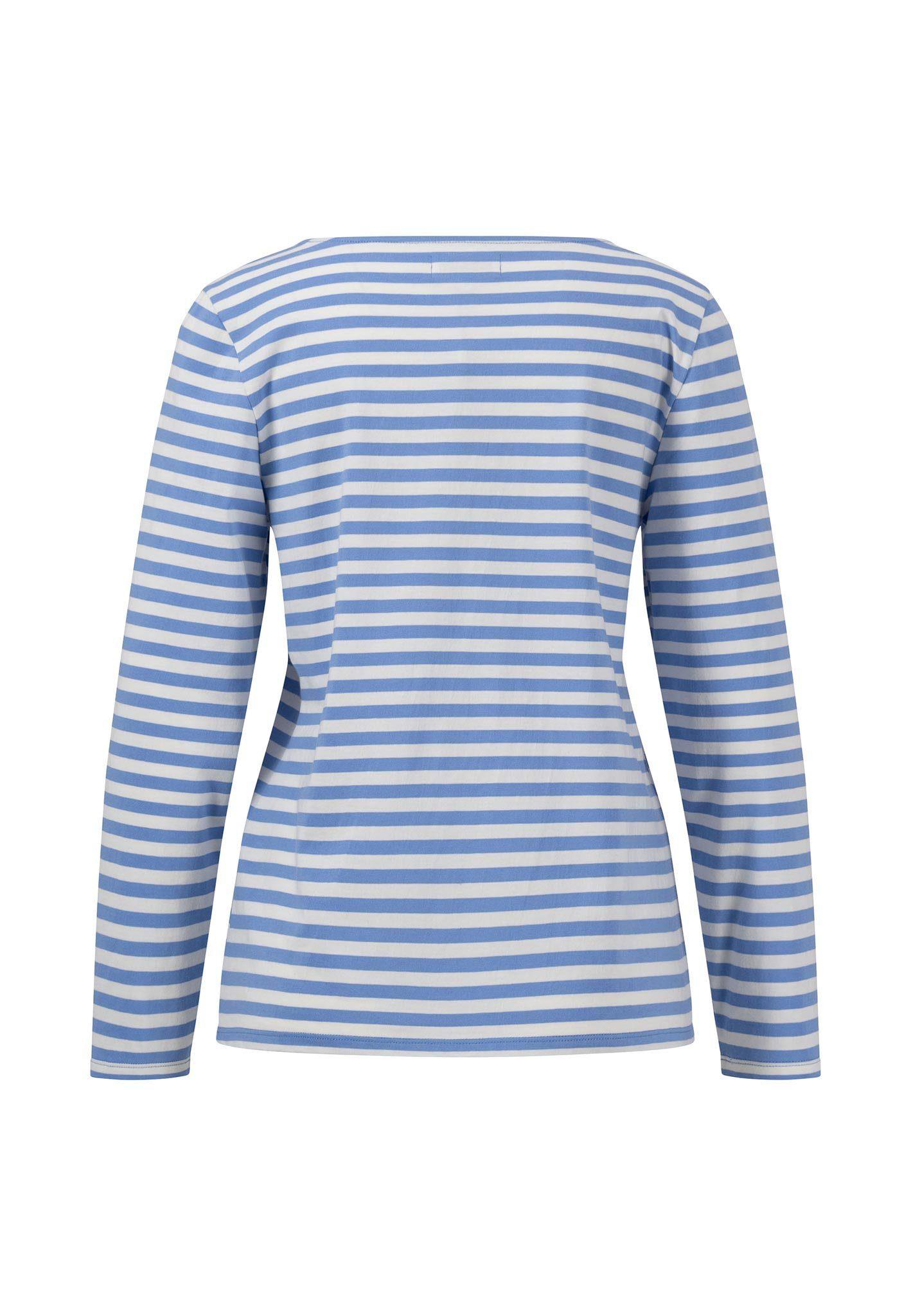 Fynch-Hatton Langarmshirt mit Streifen-Muster in Blau | Lyst DE