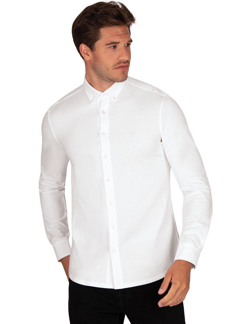 Weiß Herren | Business-Piqué-Hemd für DE Lyst Trigema in Poloshirt
