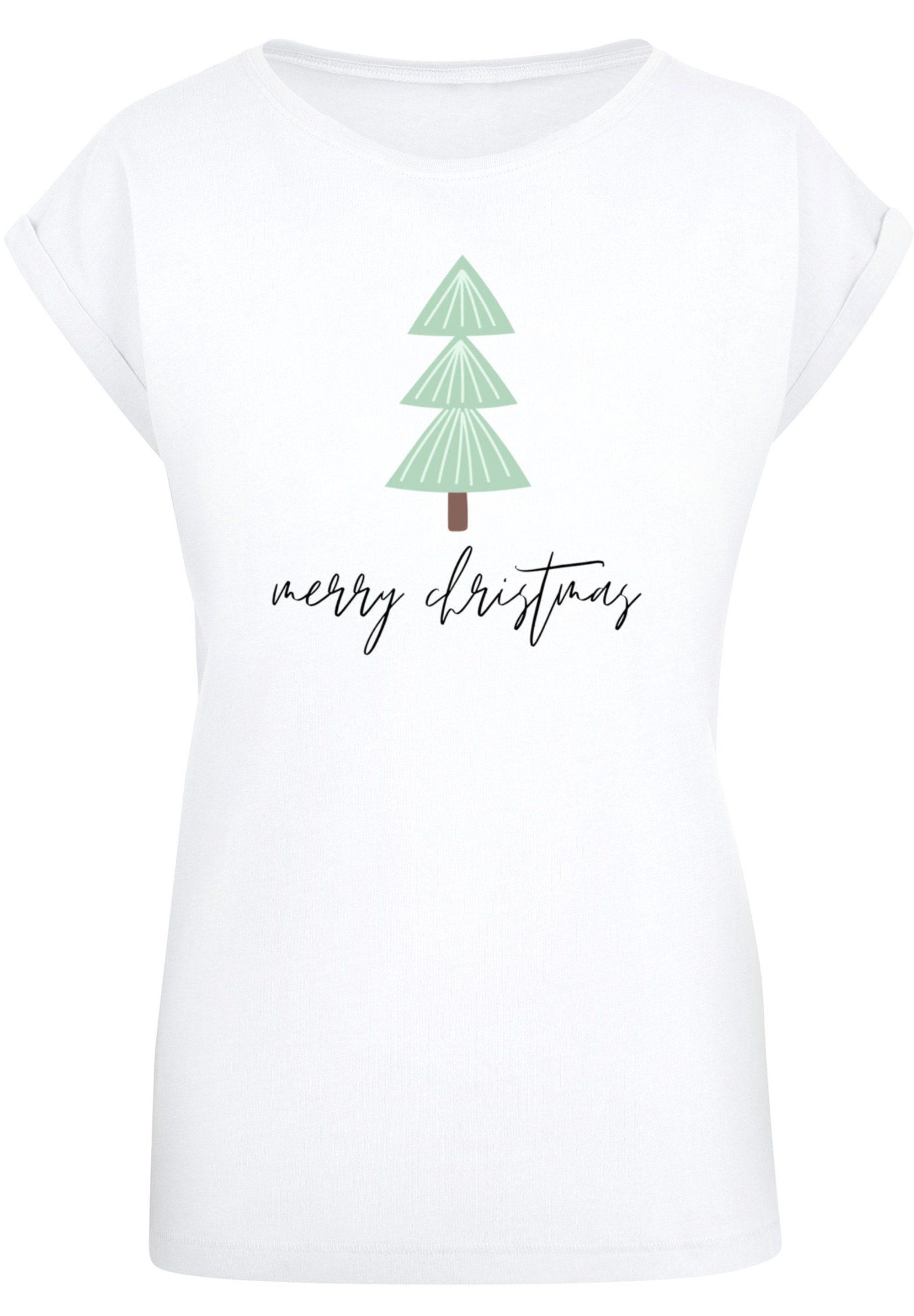 F4NT4STIC T-Shirt Merry Christmas Weihnachten Print in Weiß | Lyst DE