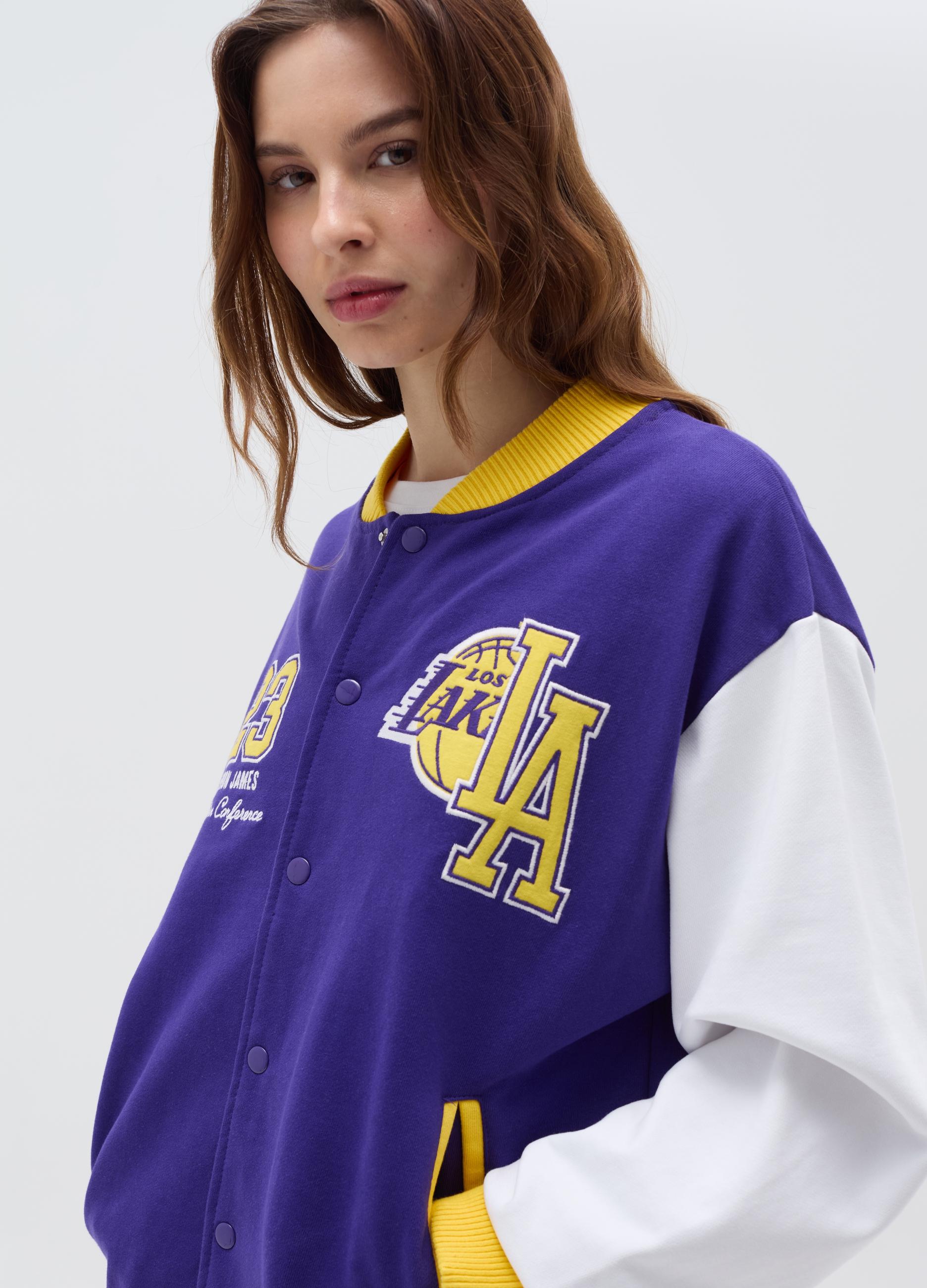 Lakers felpa viola on sale