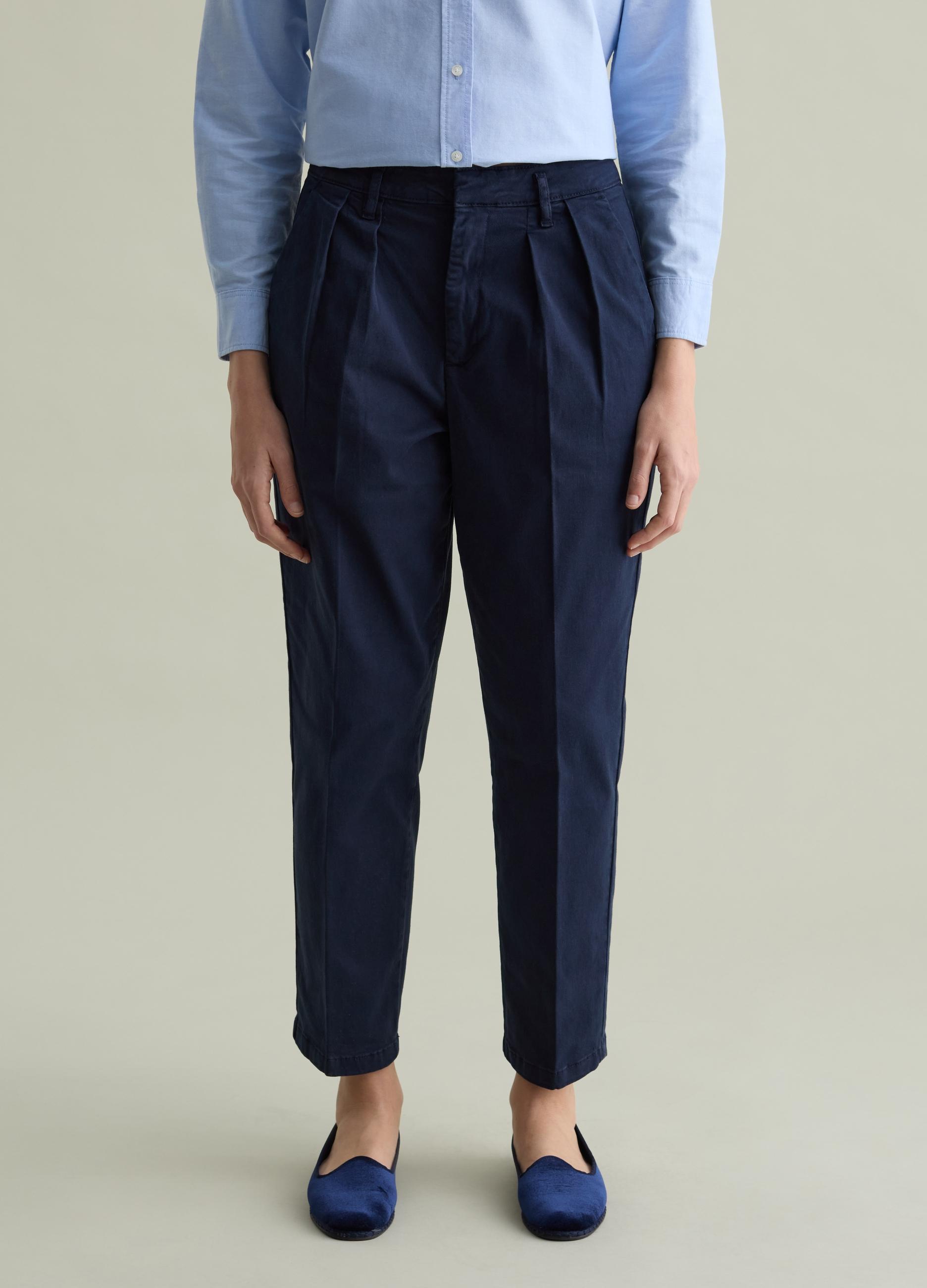 Pantaloni Blu Piombo da donna Lyst