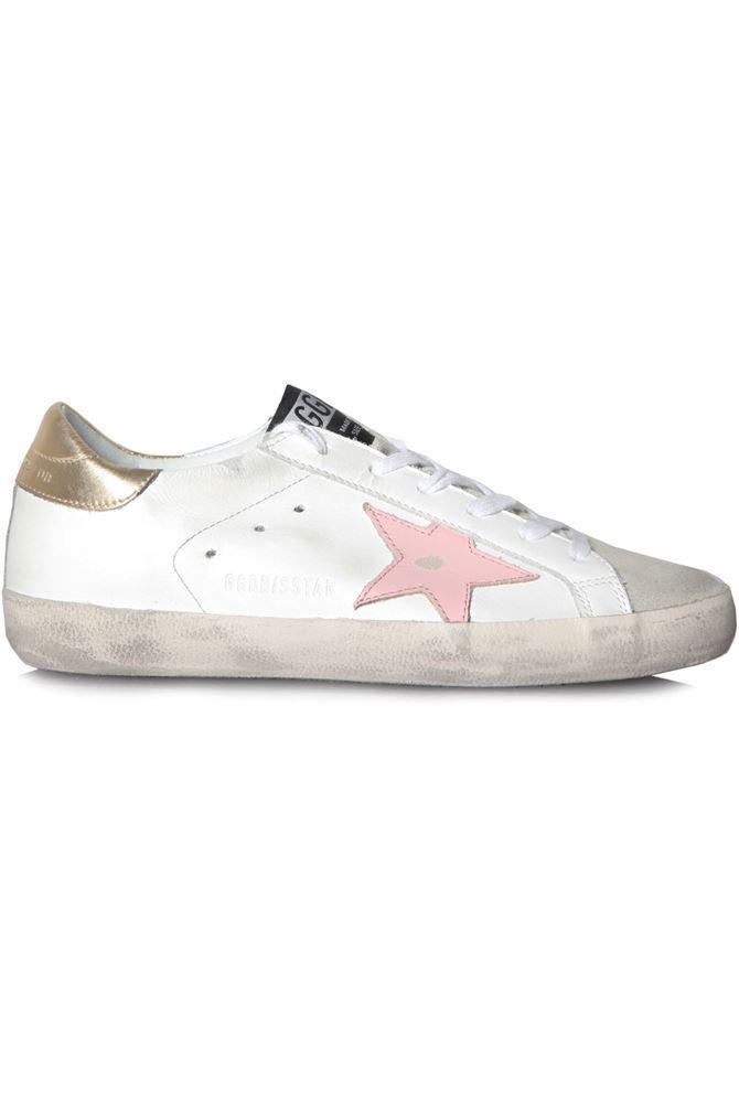 Golden Goose Superstar Gold Star - Lyst