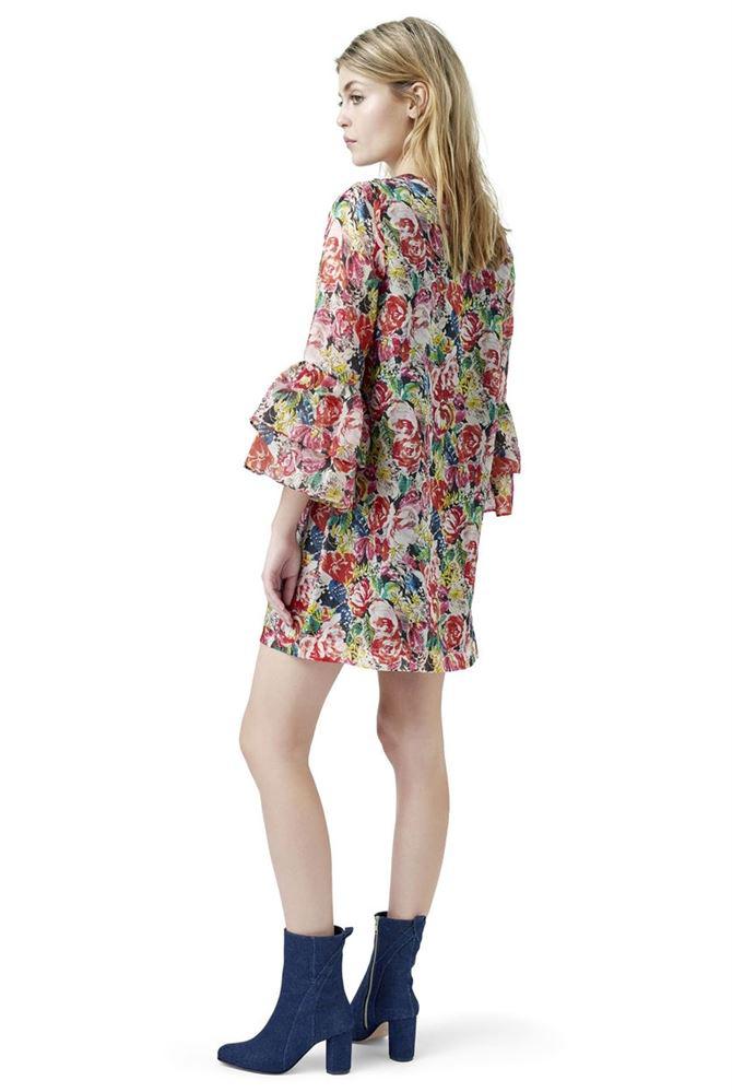 ganni seneca silk dress
