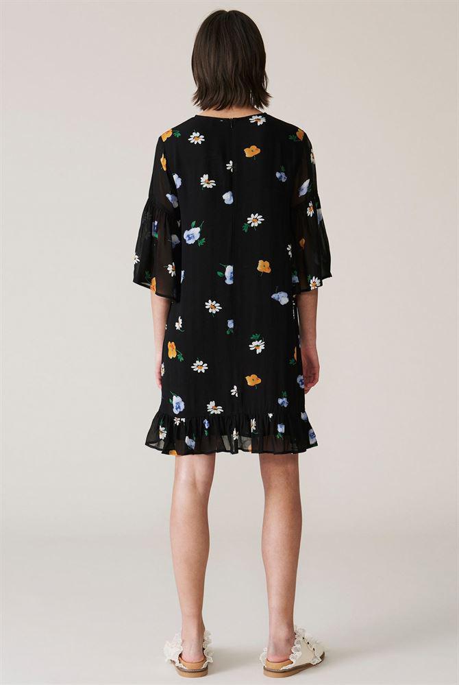 dainty georgette mini dress
