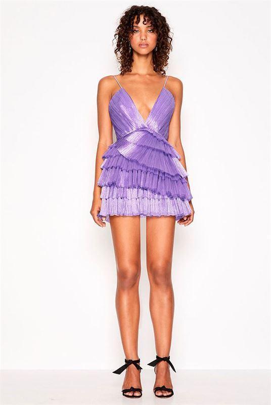 Be Shy Dress Ultra Violet in Purple 