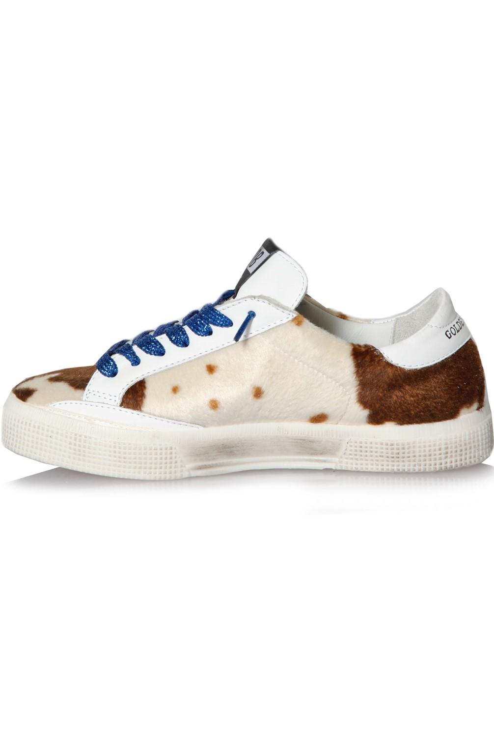 golden goose cow hide