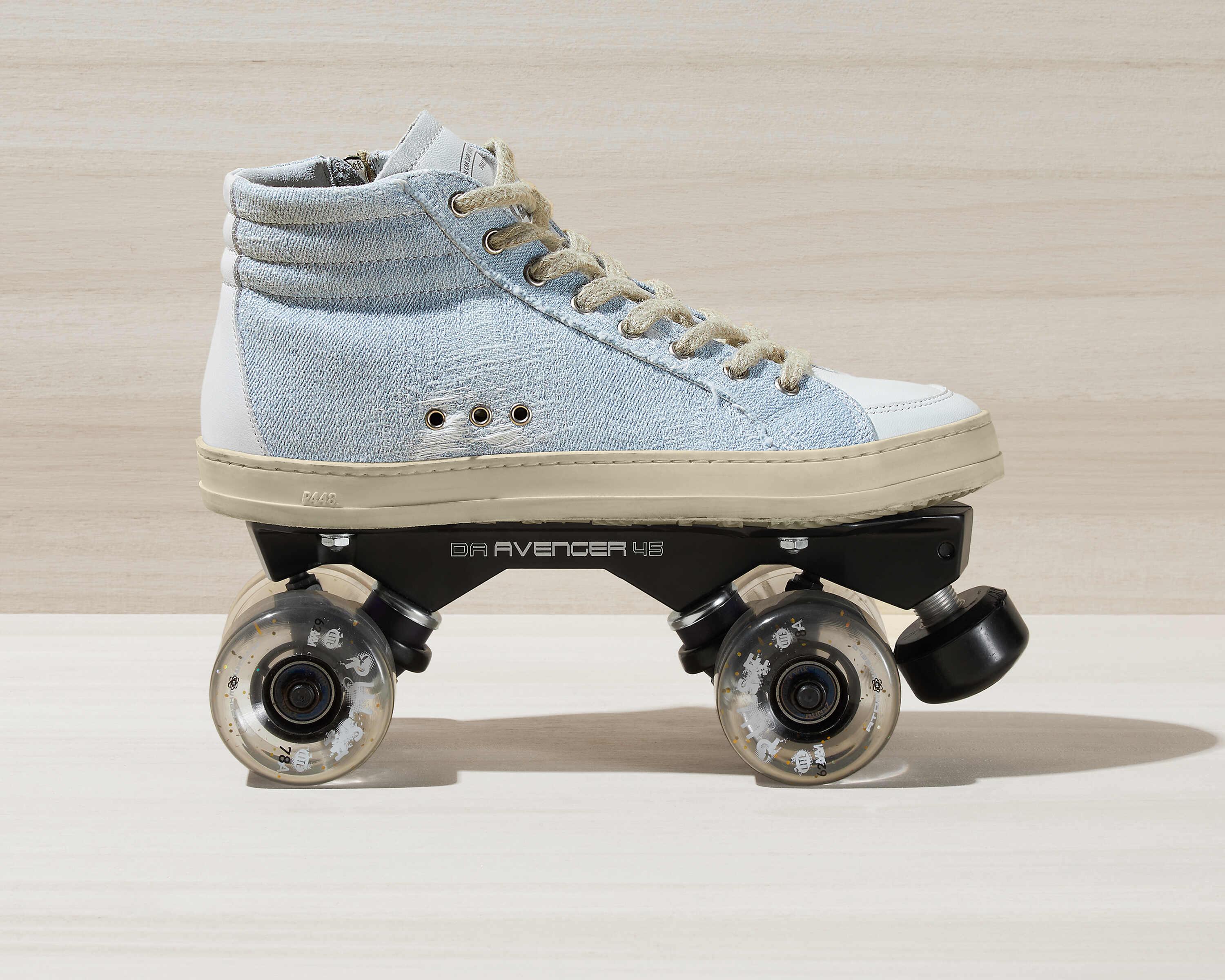 P448 Roller Skate Denim in Gray Lyst