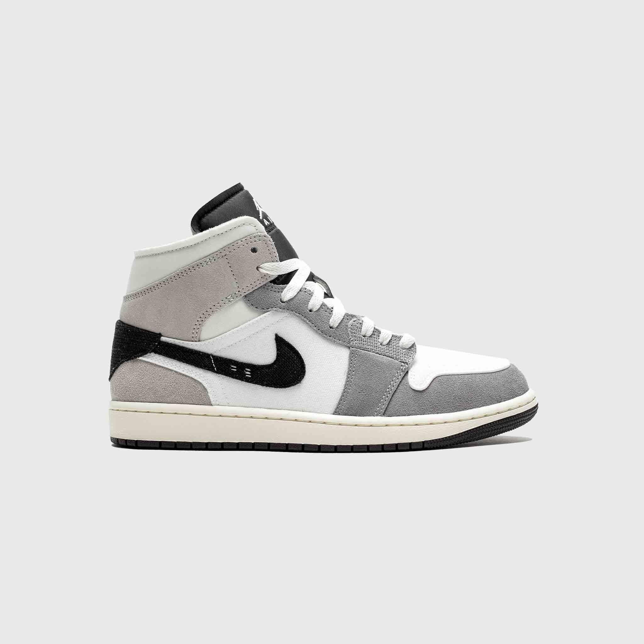 Nike Air 1 Mid Se Craft "cement Grey" in White for Men | Lyst