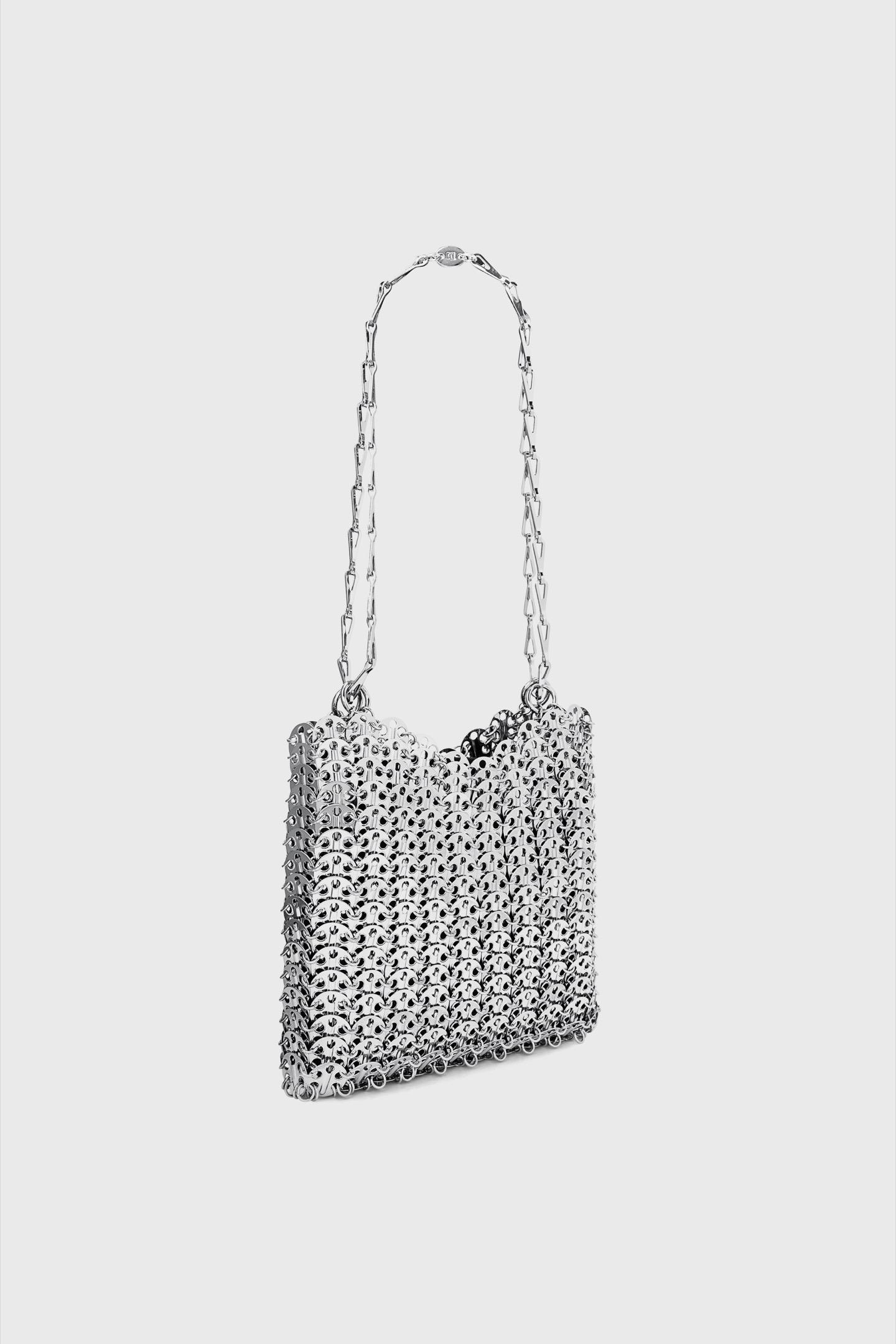 Paco Rabanne Iconic 1969 Bag Silver | Lyst UK