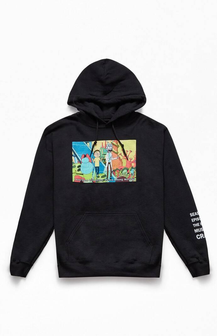 boys denim hoodie