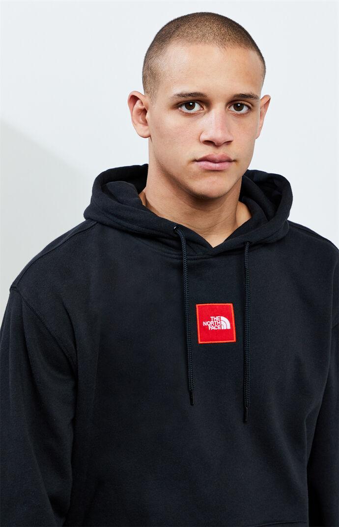 north face box drop hoodie