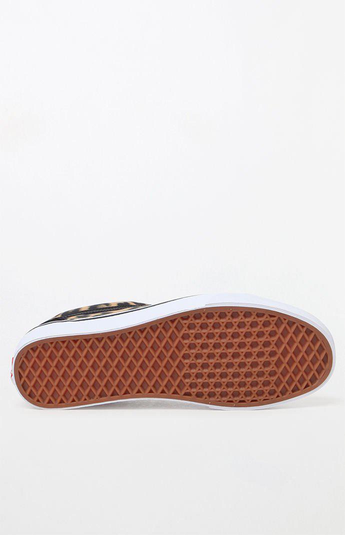 vans nylon old skool ghillie leopard shoes