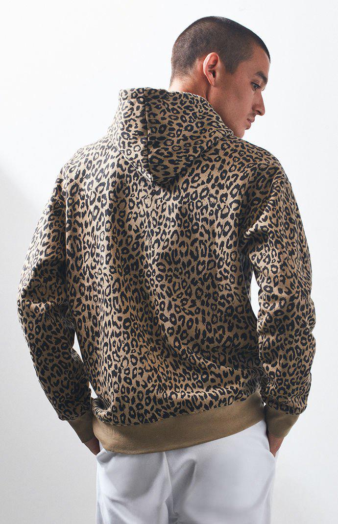 obey leopard hoodie