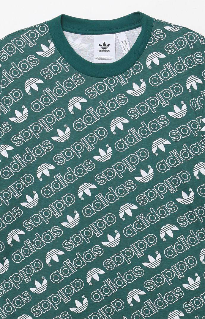 adidas monogram tee