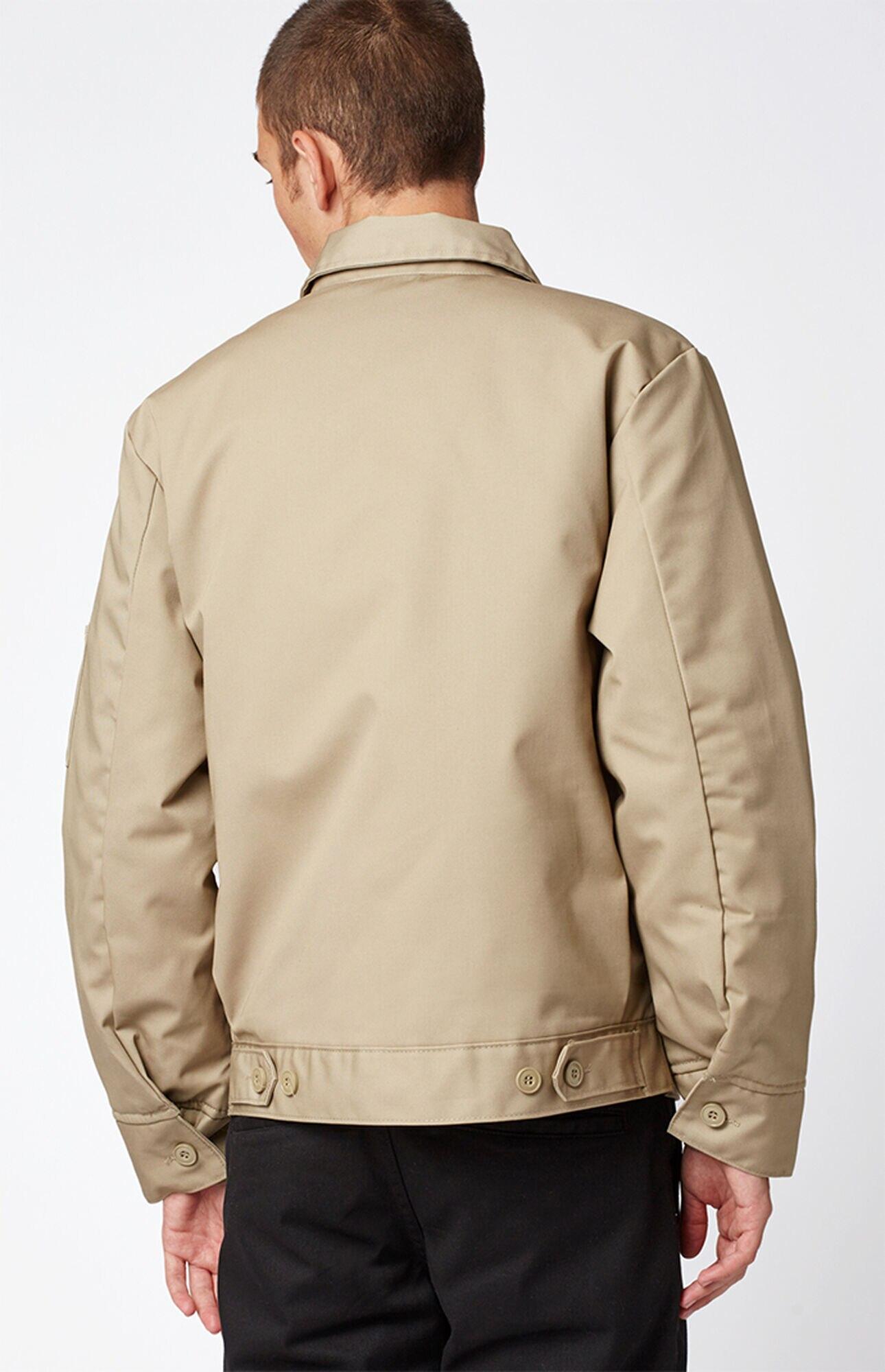 Dickies Synthetic Insulated Eisenhower Khaki Work Jacket in Natural for