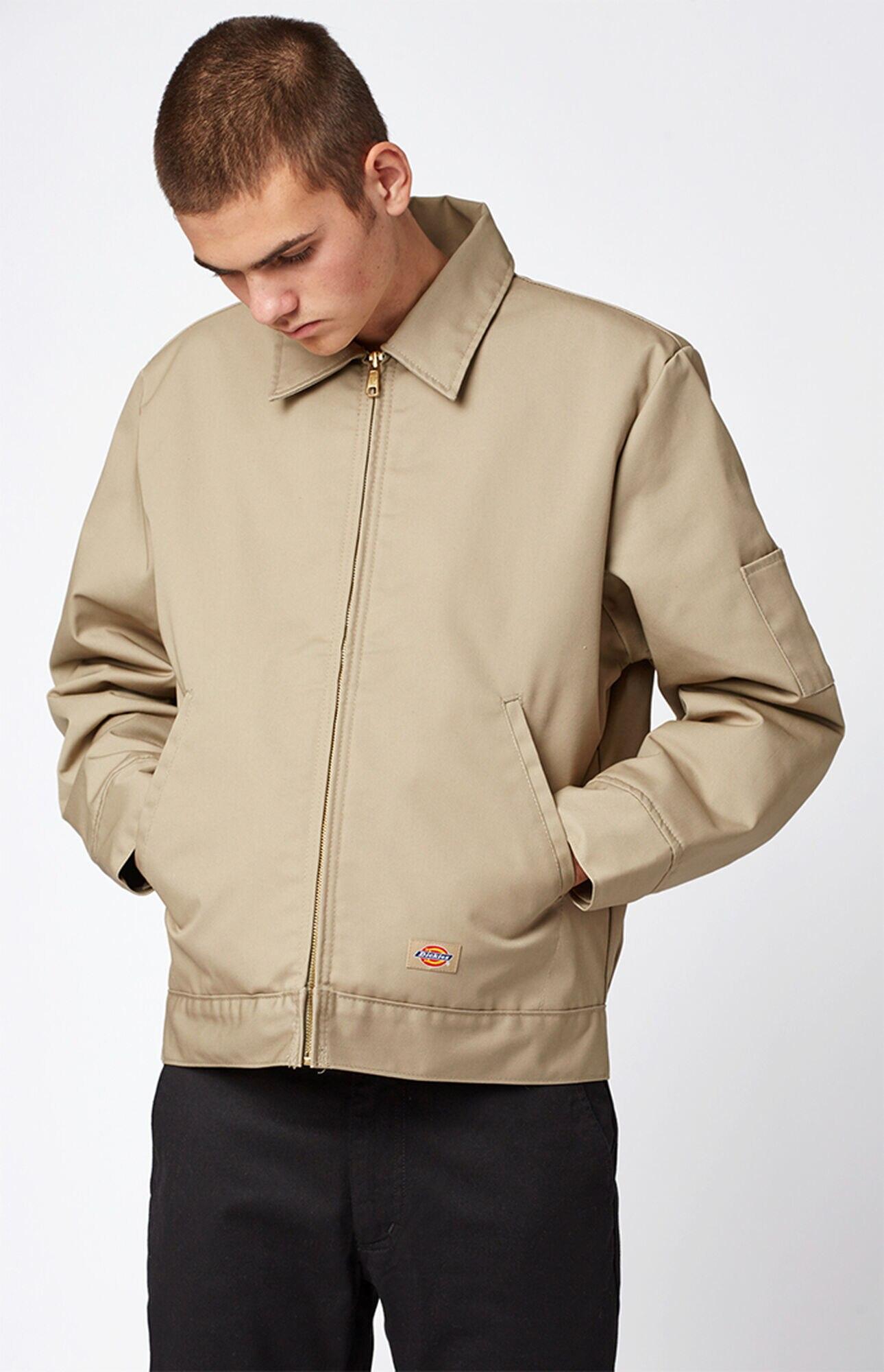 sherpa lined workwear jacket