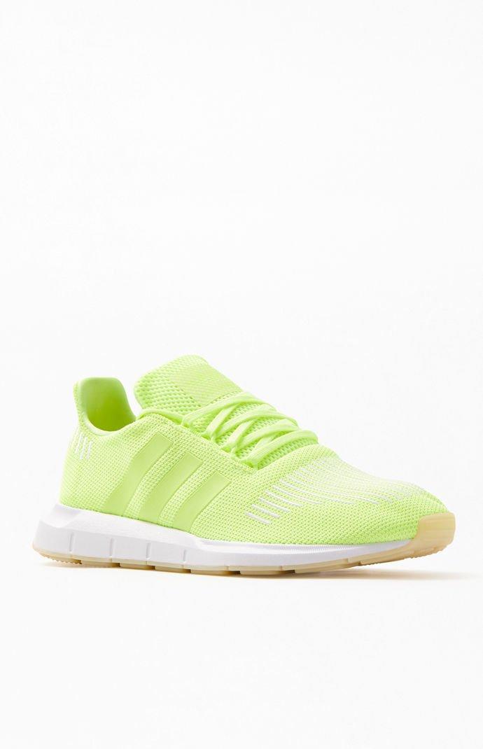 adidas Neon Yellow Swift Run Shoes for Men | Lyst