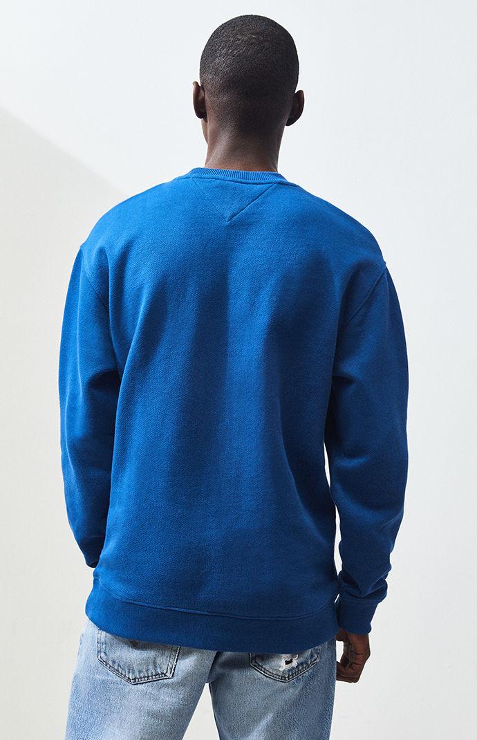 tommy jeans blue sweatshirt