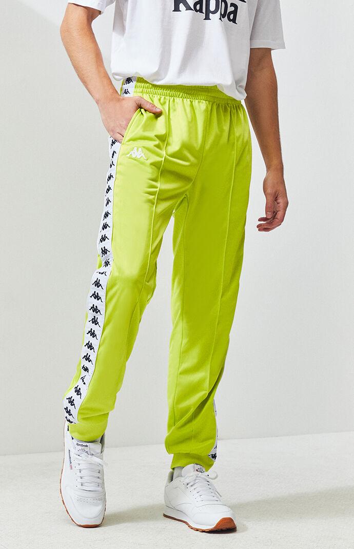 Kappa Banda Rastoriazz Track Pants in Lime (Green) for Men | Lyst