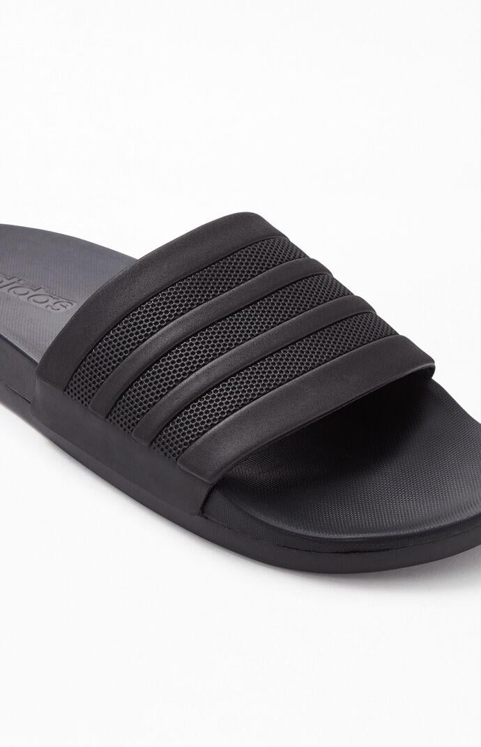 adidas adilette all black slides