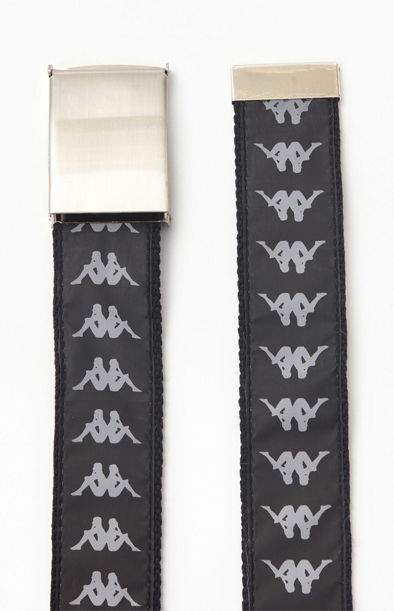 Kappa Reflective Banda Placket Belt in Black for Men | Lyst
